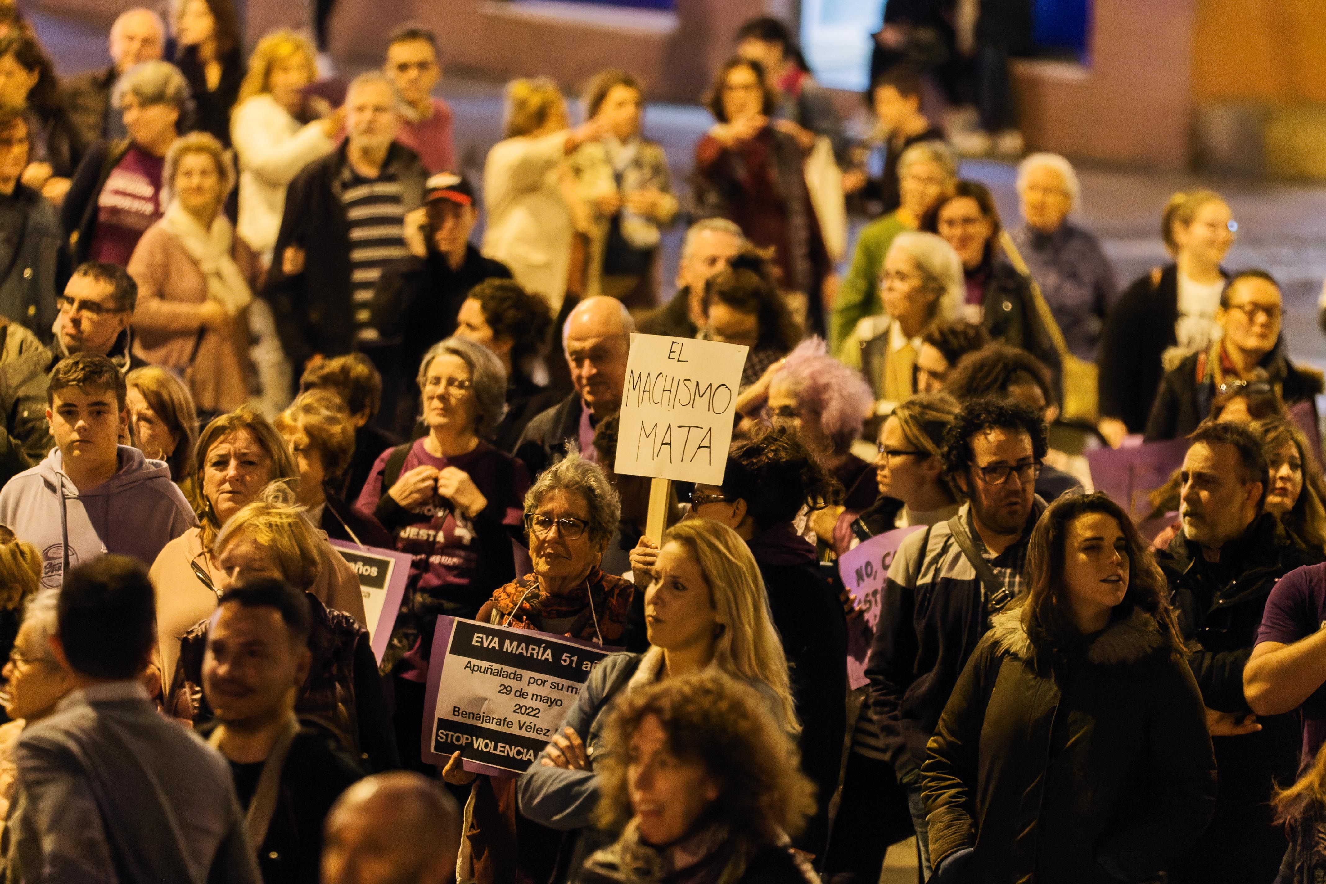 Manifestación 25N de Jerez