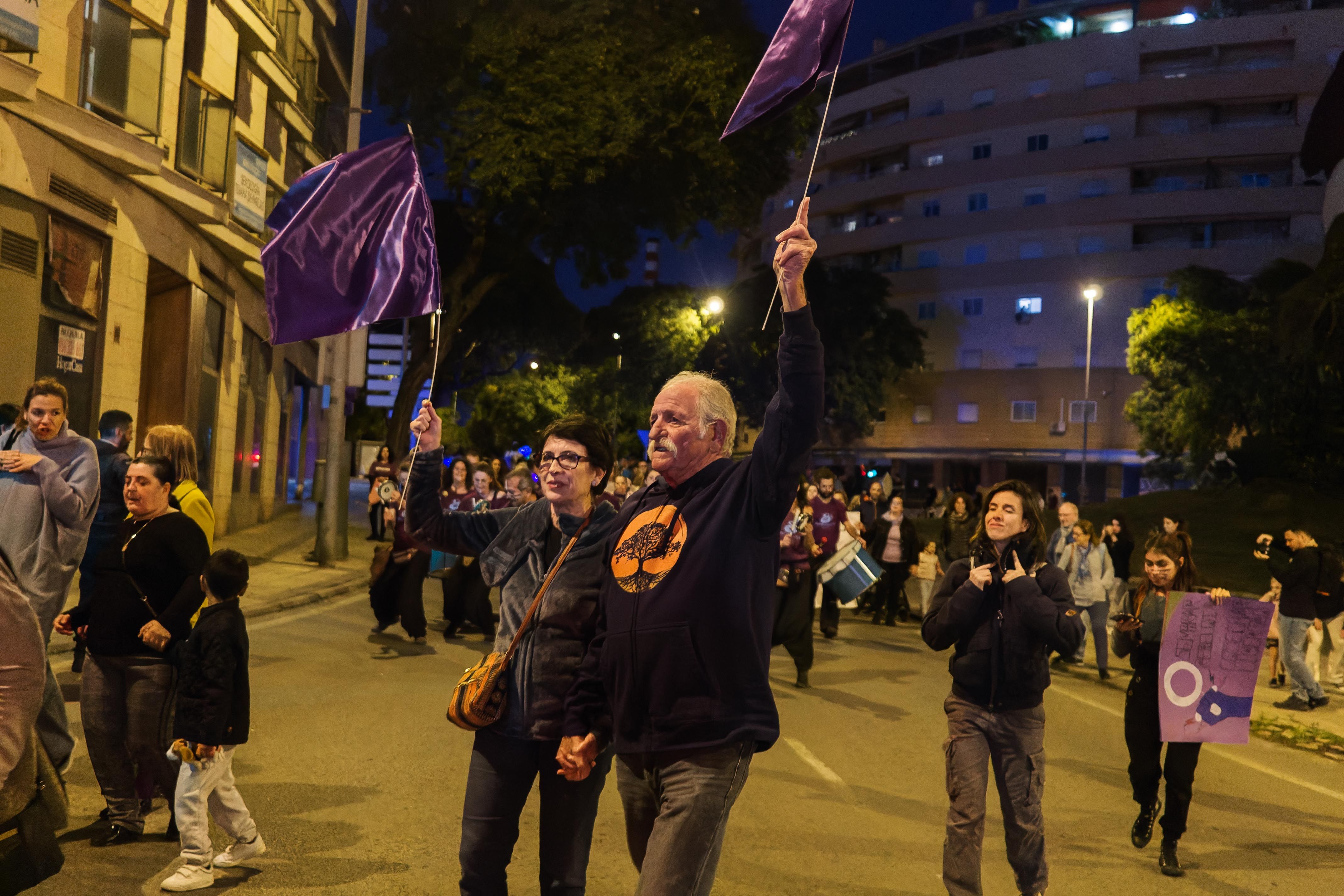 Manifestación 25N de Jerez