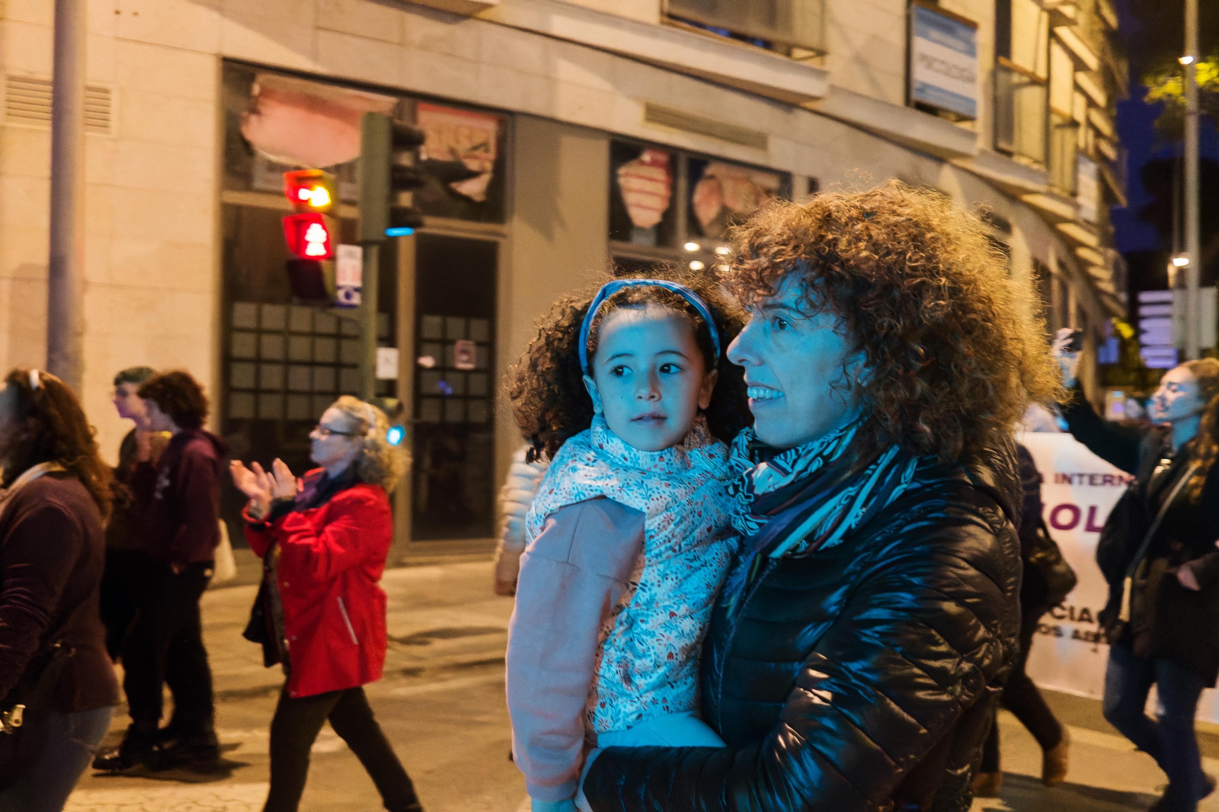 Manifestación 25N de Jerez