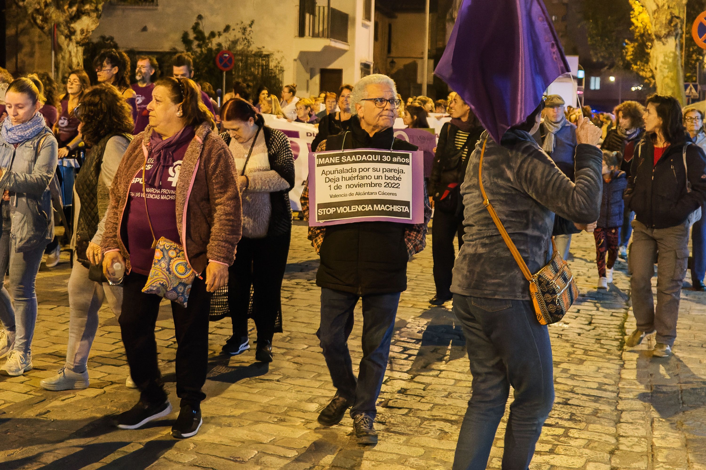 Manifestación 25N de Jerez