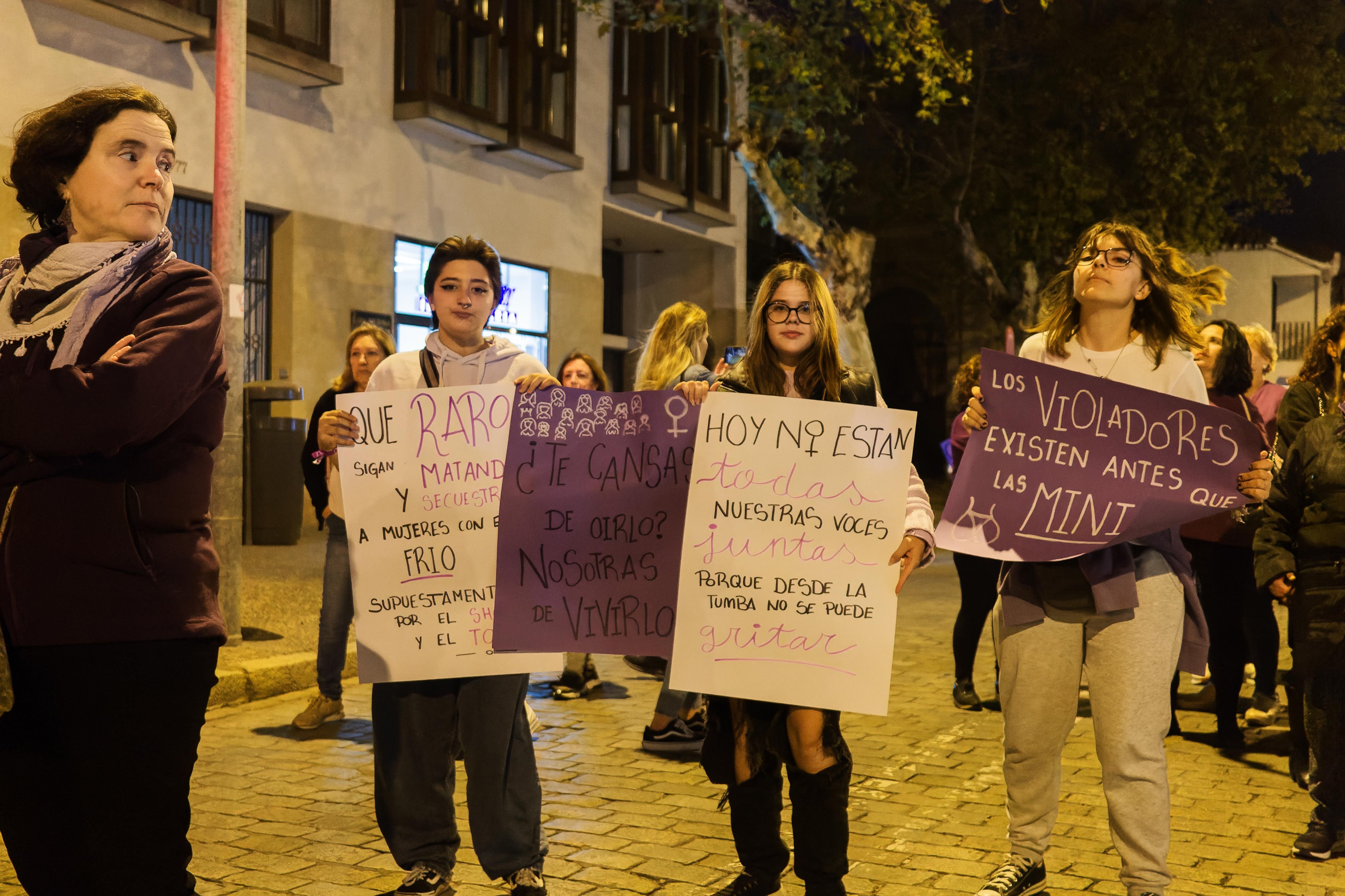 Manifestación 25N de Jerez