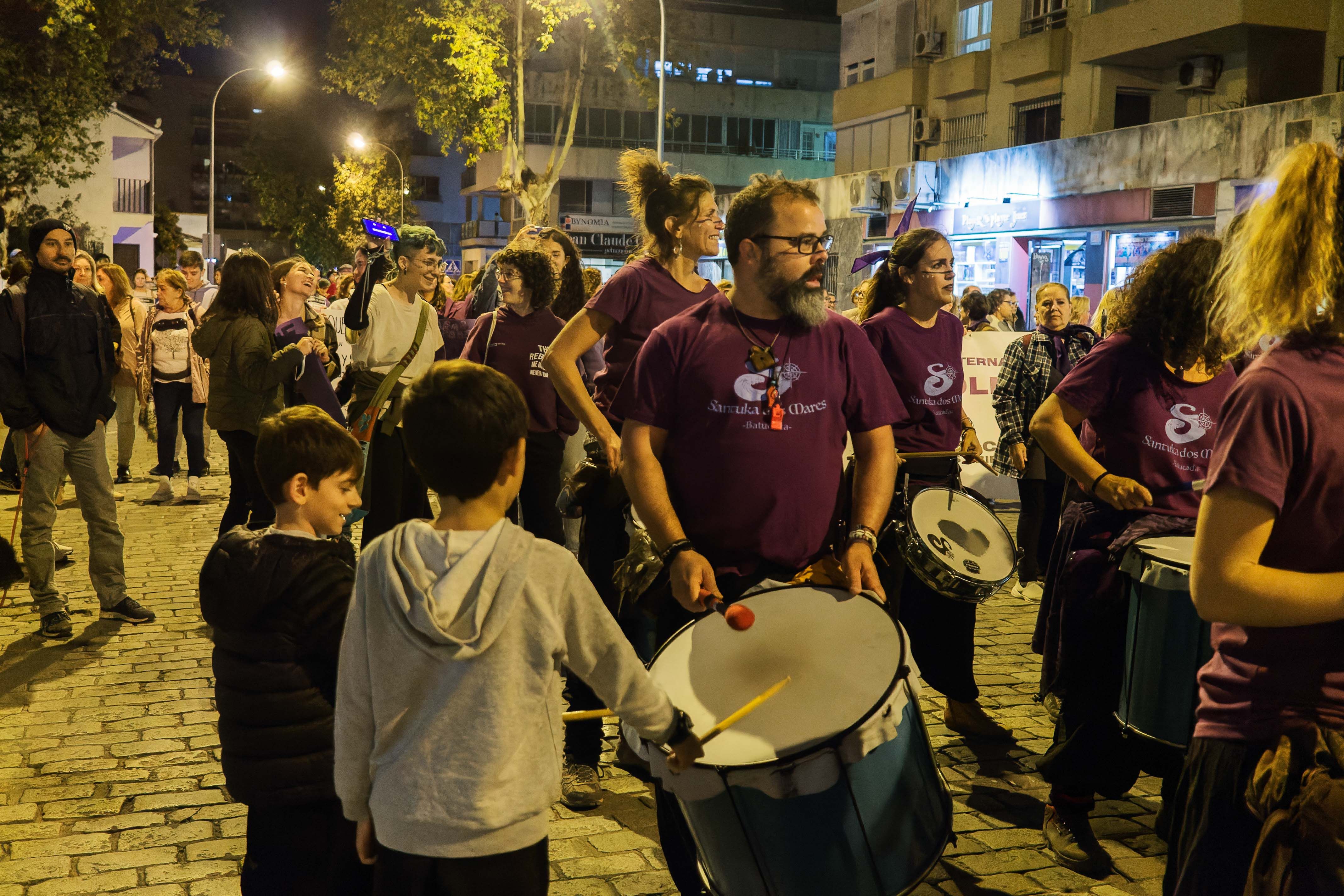 Manifestación 25N de Jerez