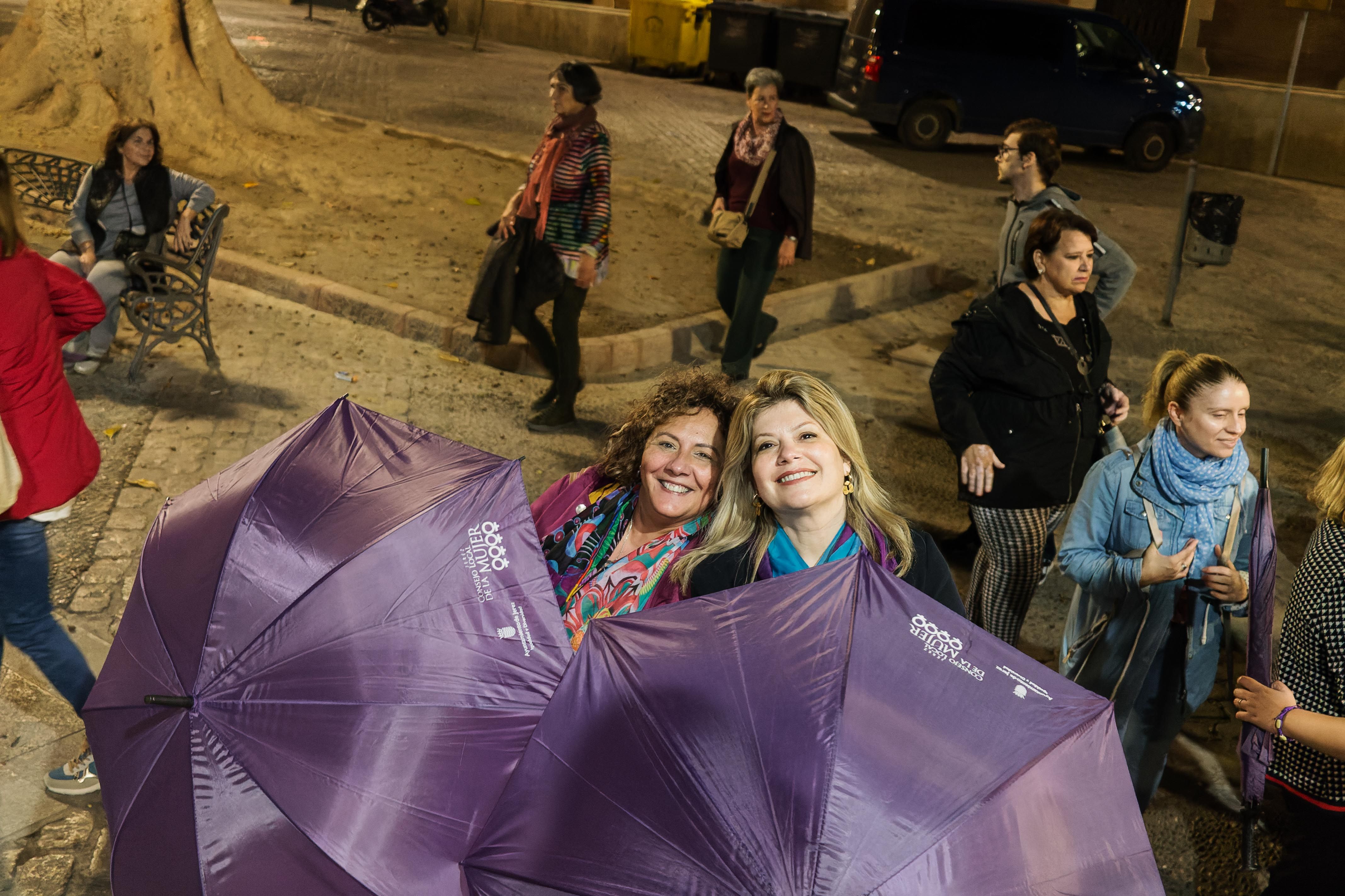 Manifestación 25N de Jerez