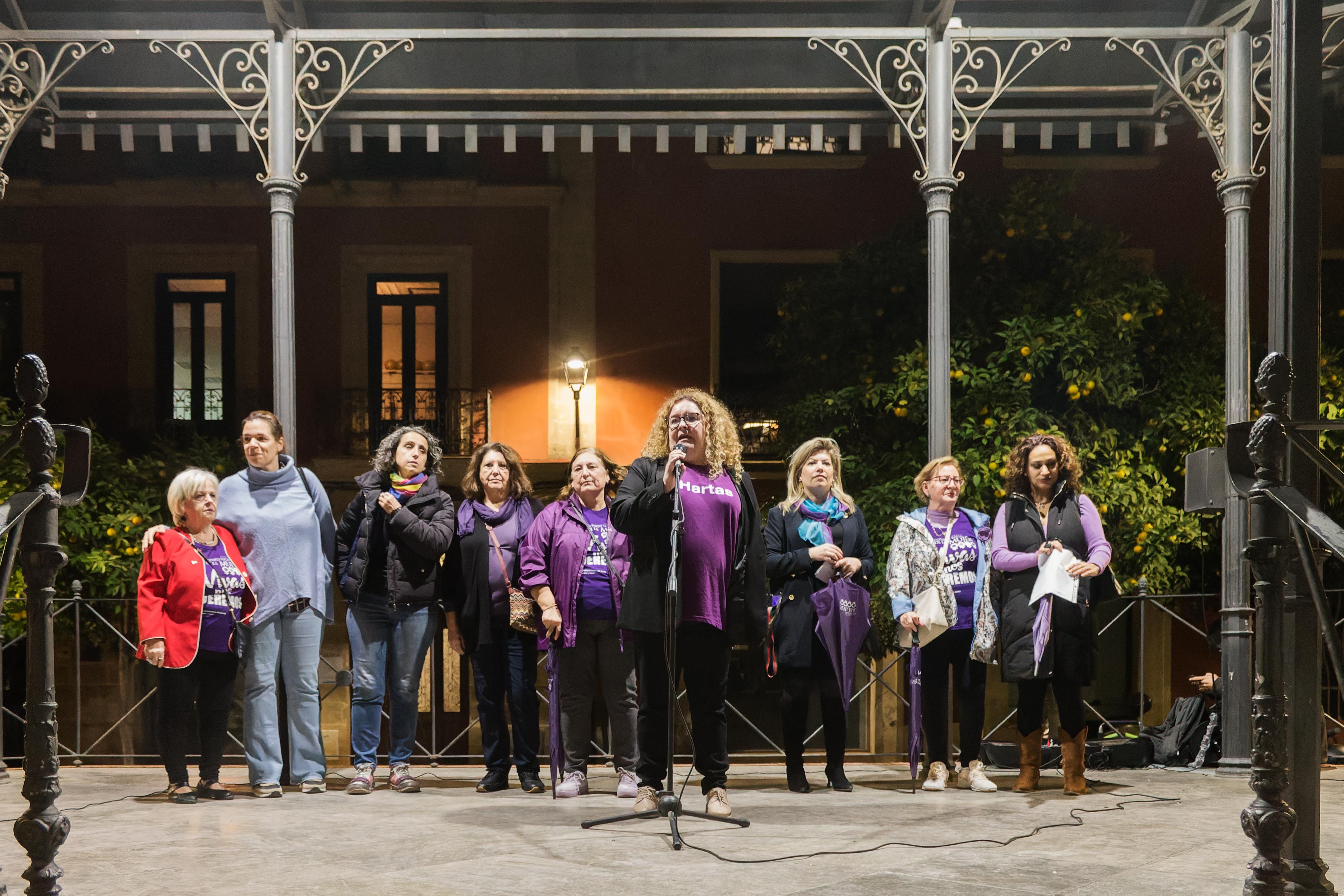 Manifestación 25N de Jerez