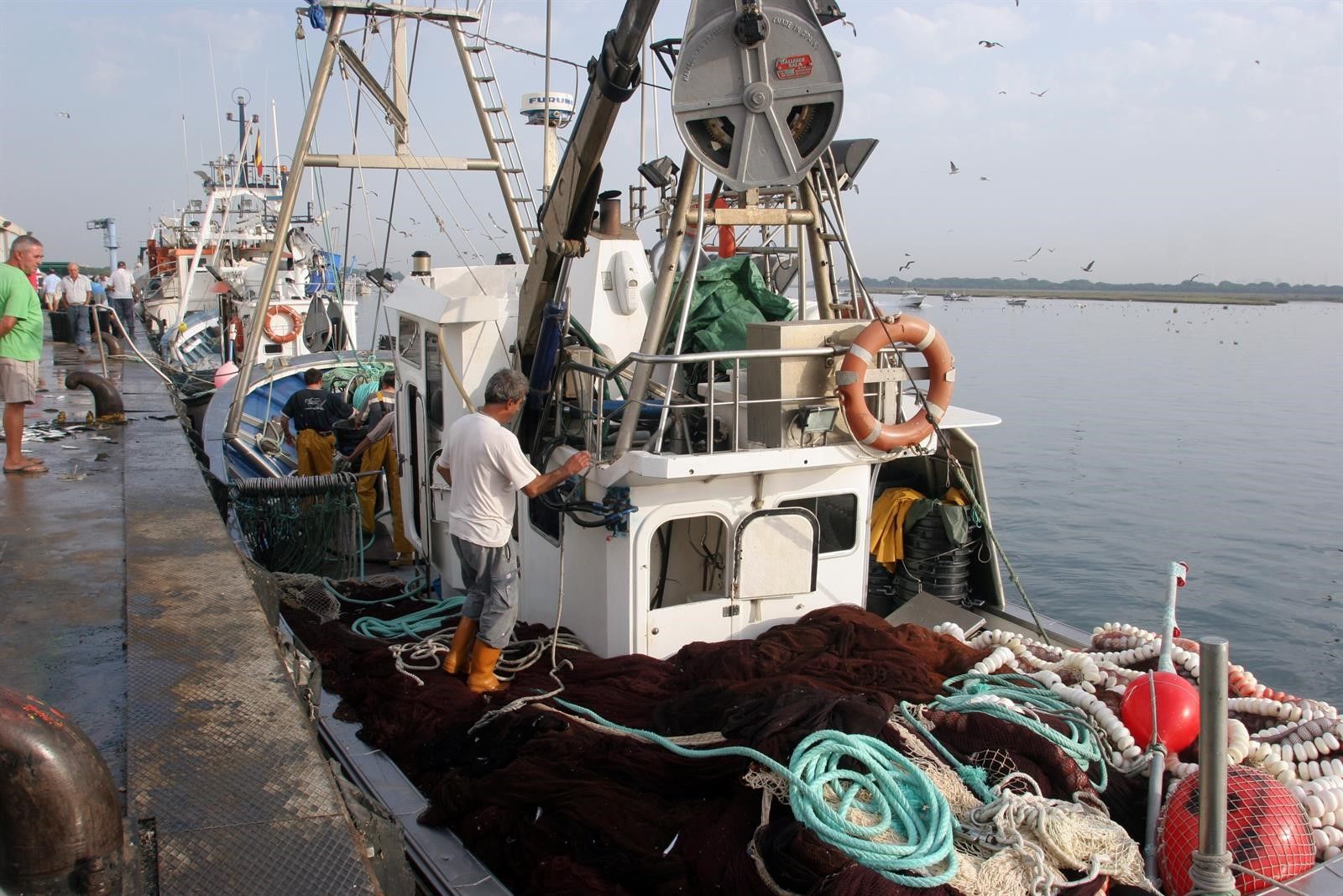 Un barco de pesca en una fotografía de archivo. FOTO: EUROPA PRESS.