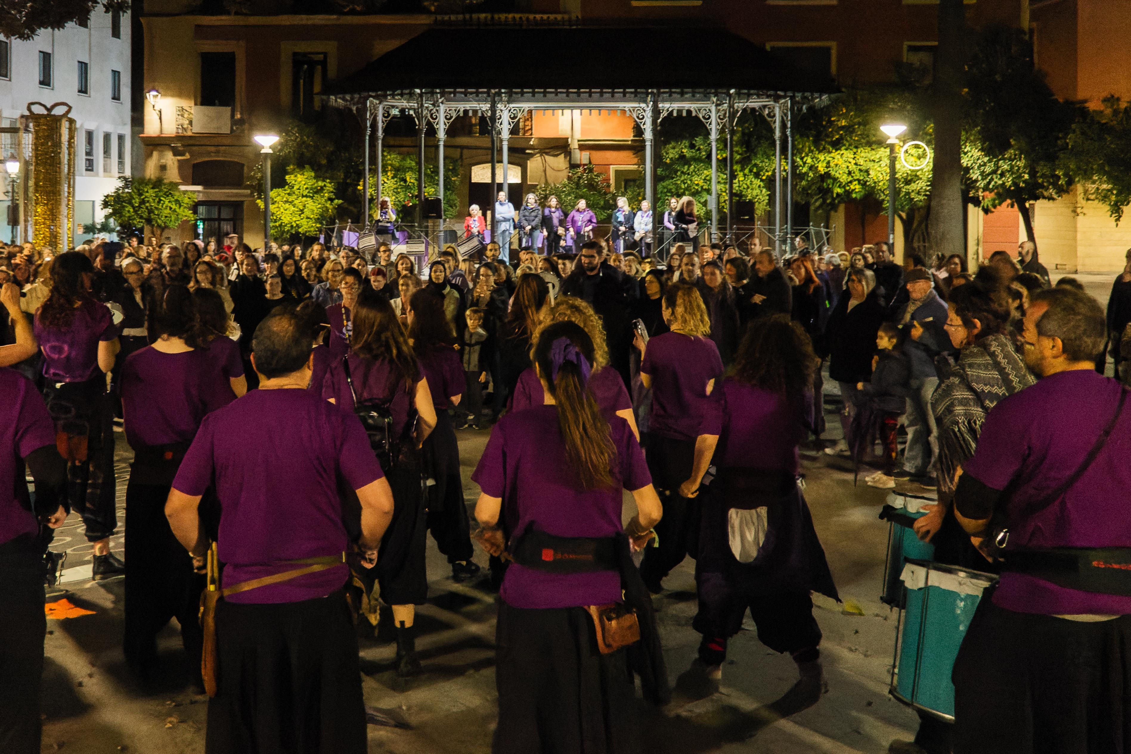 Manifestación 25N de Jerez