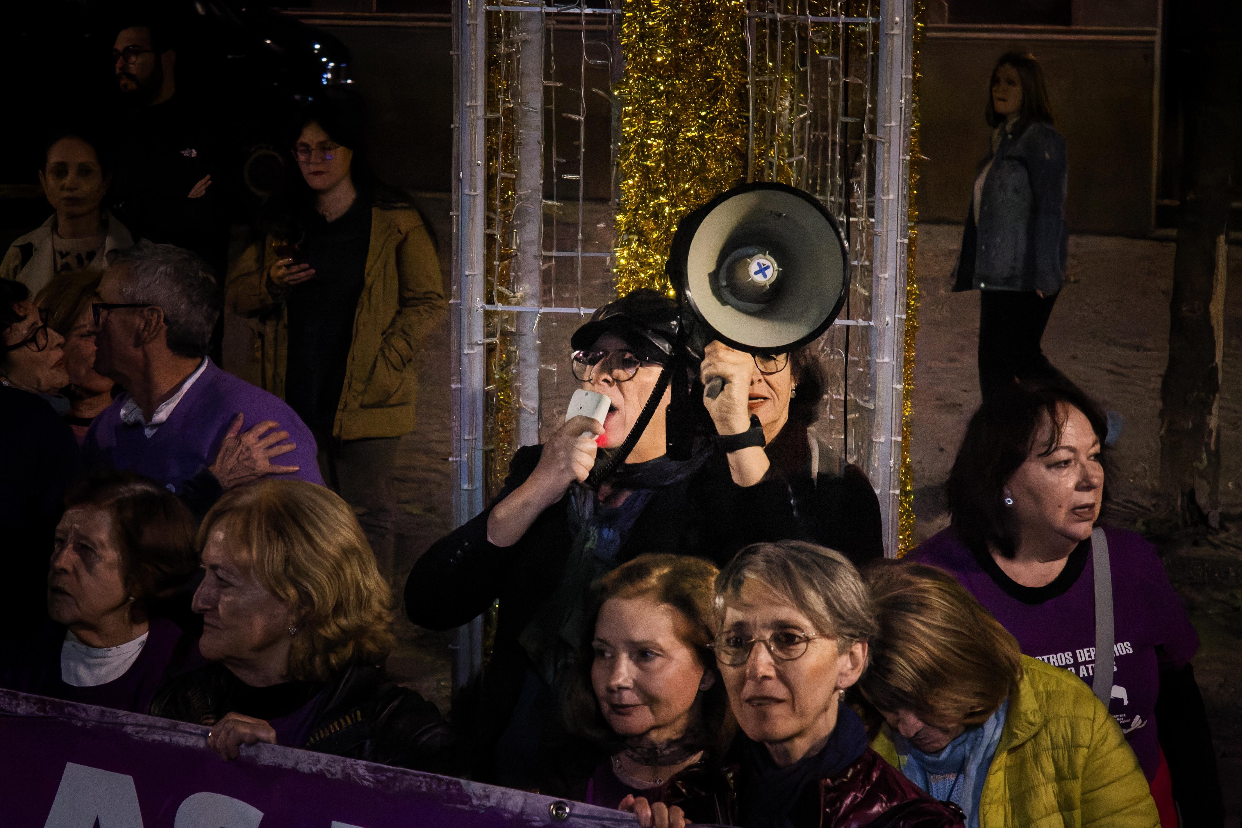 Manifestación 25N de Jerez