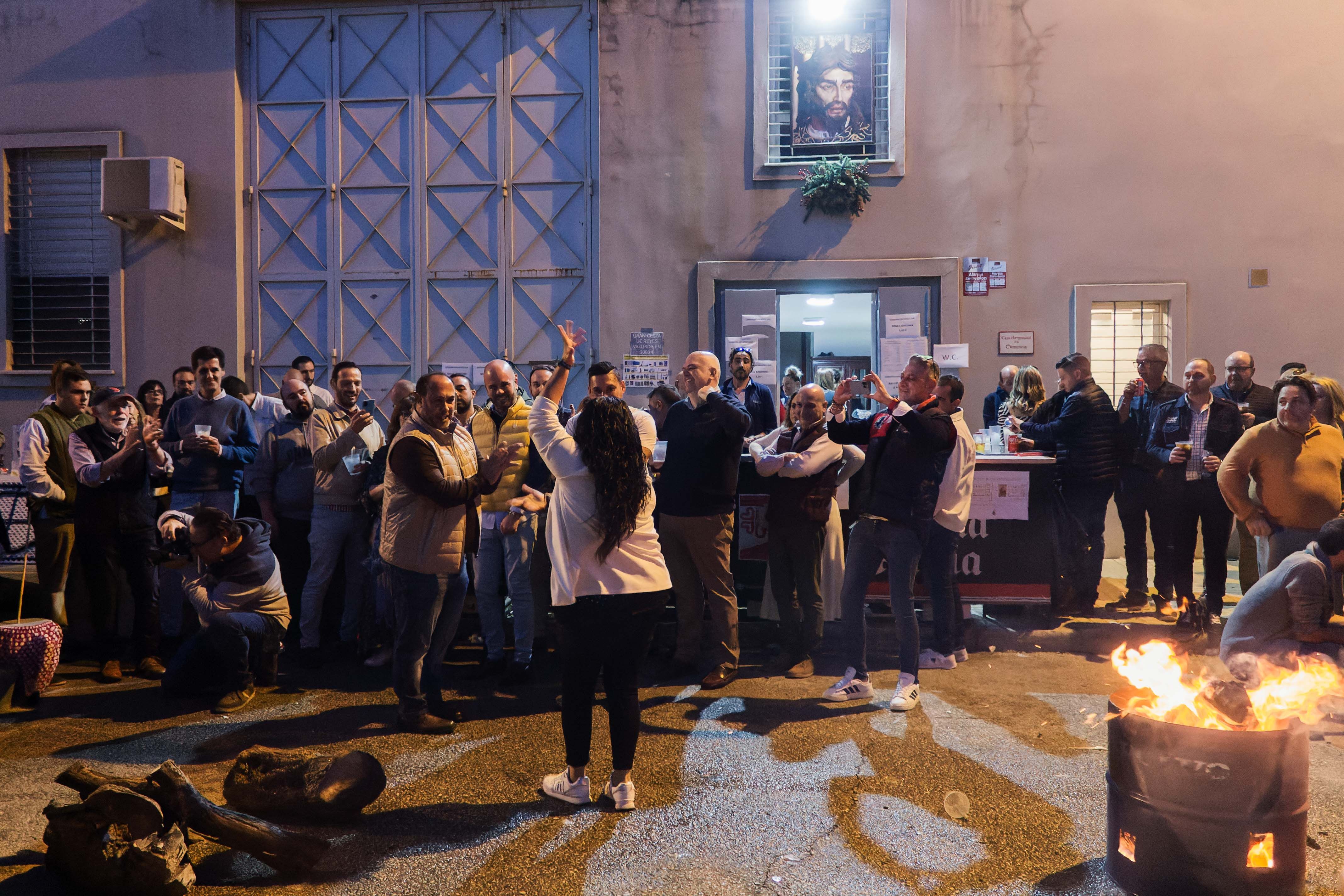 Primer fin de semana de Zambombas en Jerez, el pasado 26 de noviembre.