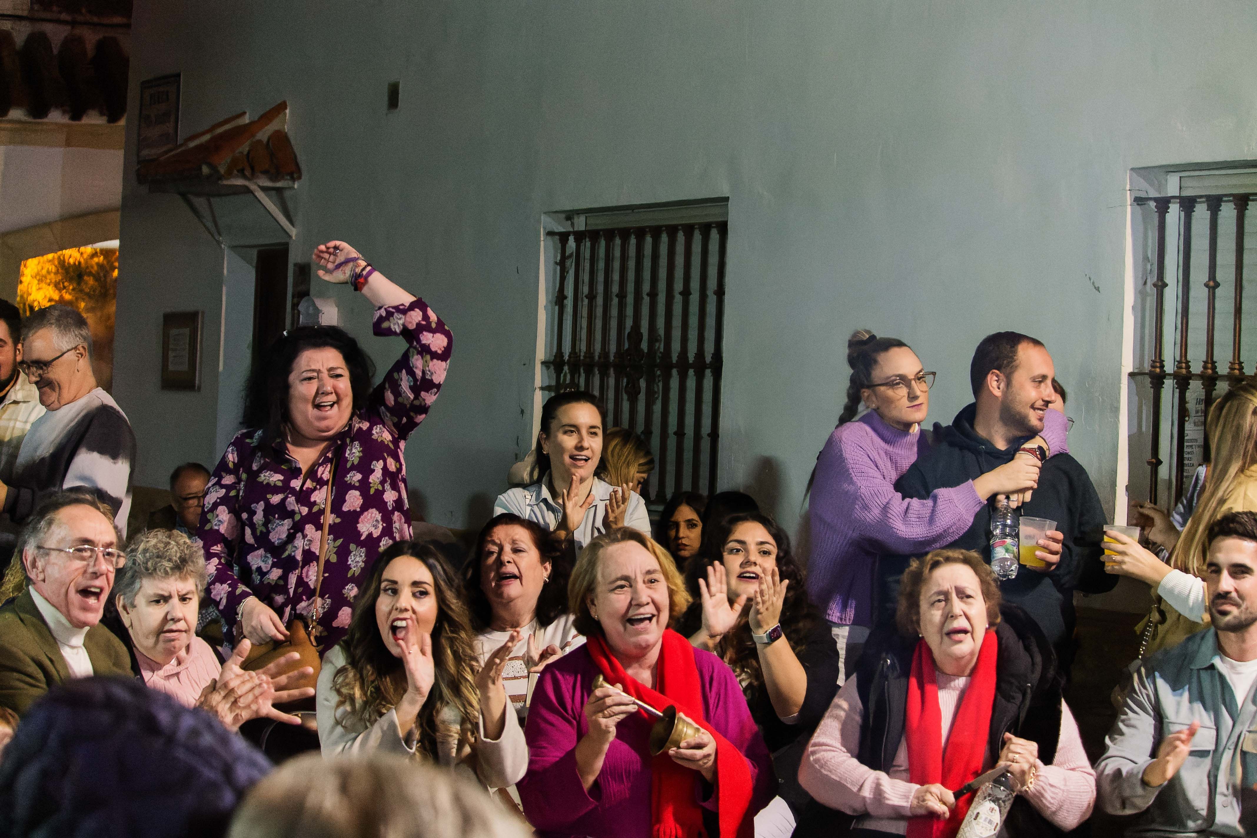Imagen de una de las zambombas celebradas el pasado fin de semana.  