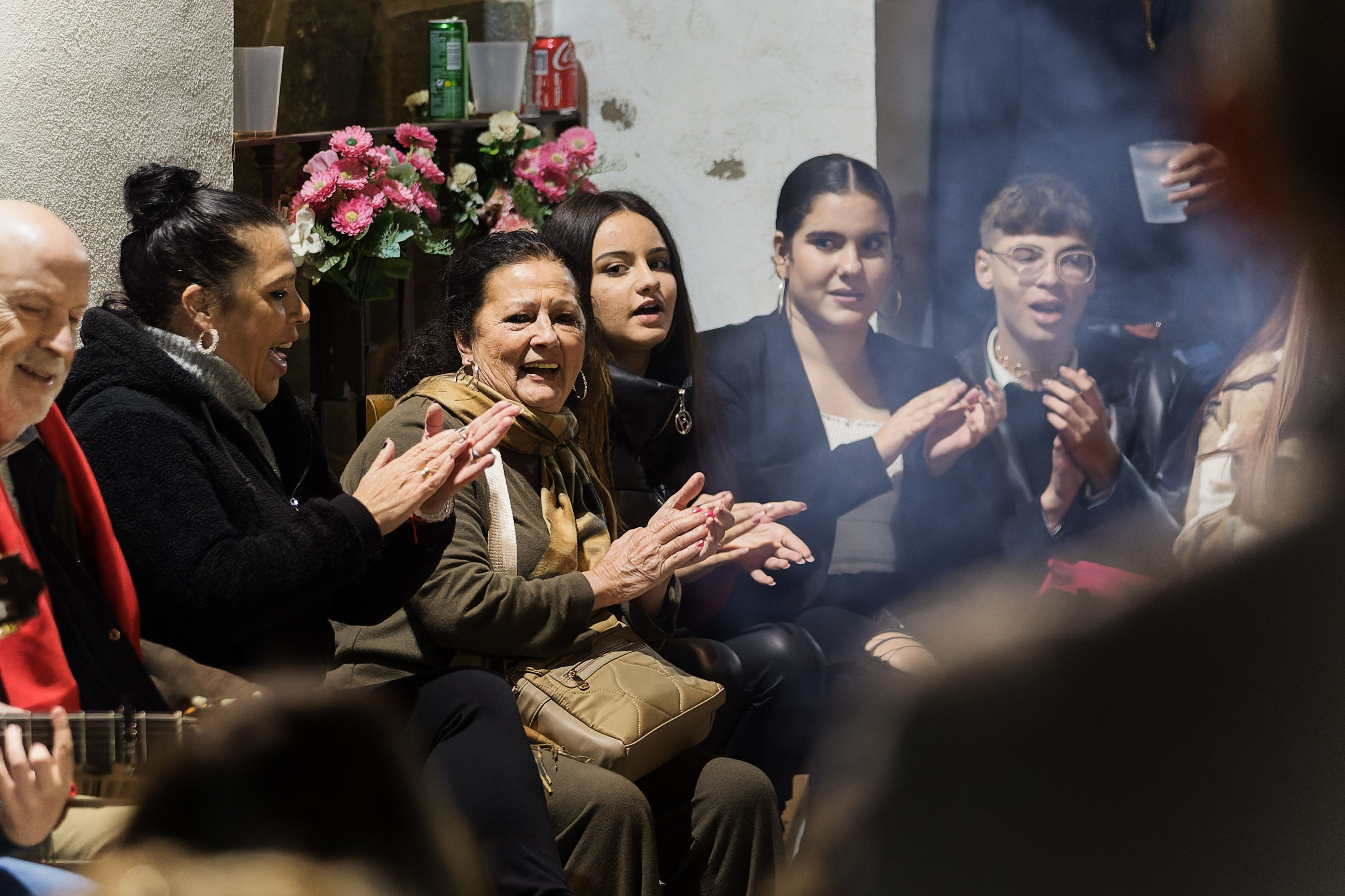 Otro momento zambombero de Jerez.     MANU GARCÍA