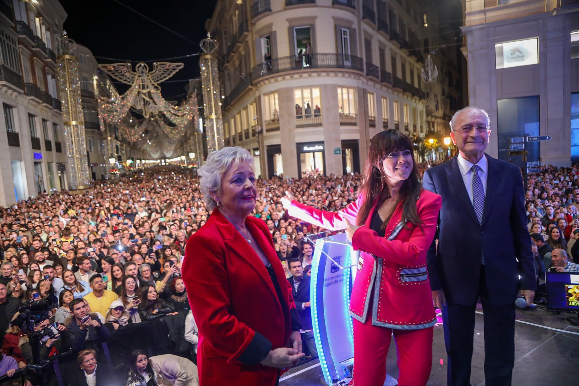 Vanesa Martín junto a Paco de la Torre. 