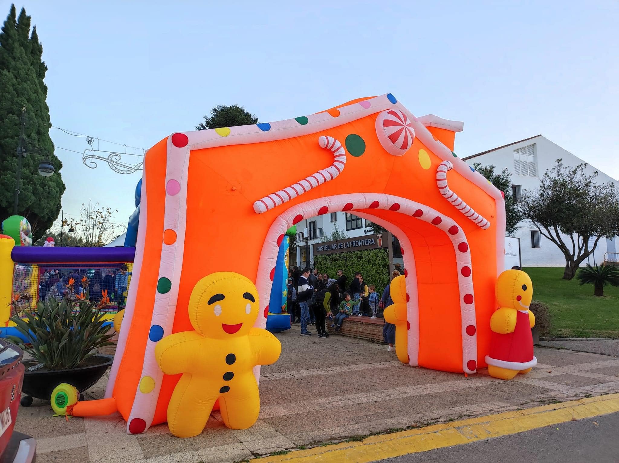 Decoración en el municipio.