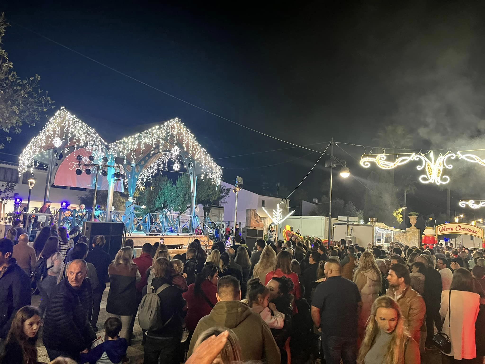 Ambiente este fin de semana en el pueblo.