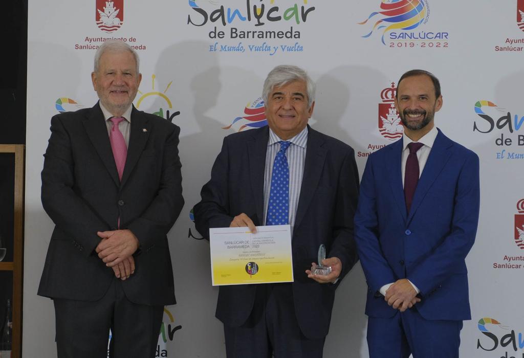  Entrega del premio a Manuel Barbadillo, presidente de Barbadillo.
