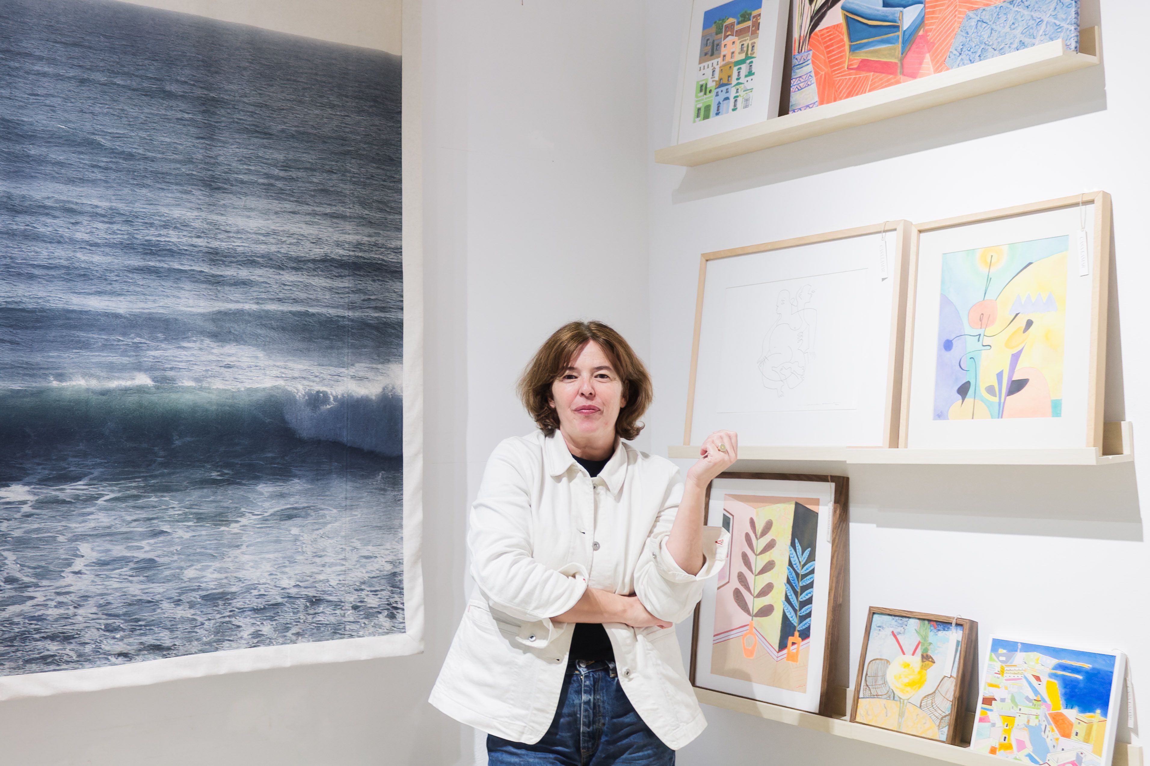 Ana Sánchez, en Casa Lamar, en la calle Beato Diego de Cádiz.