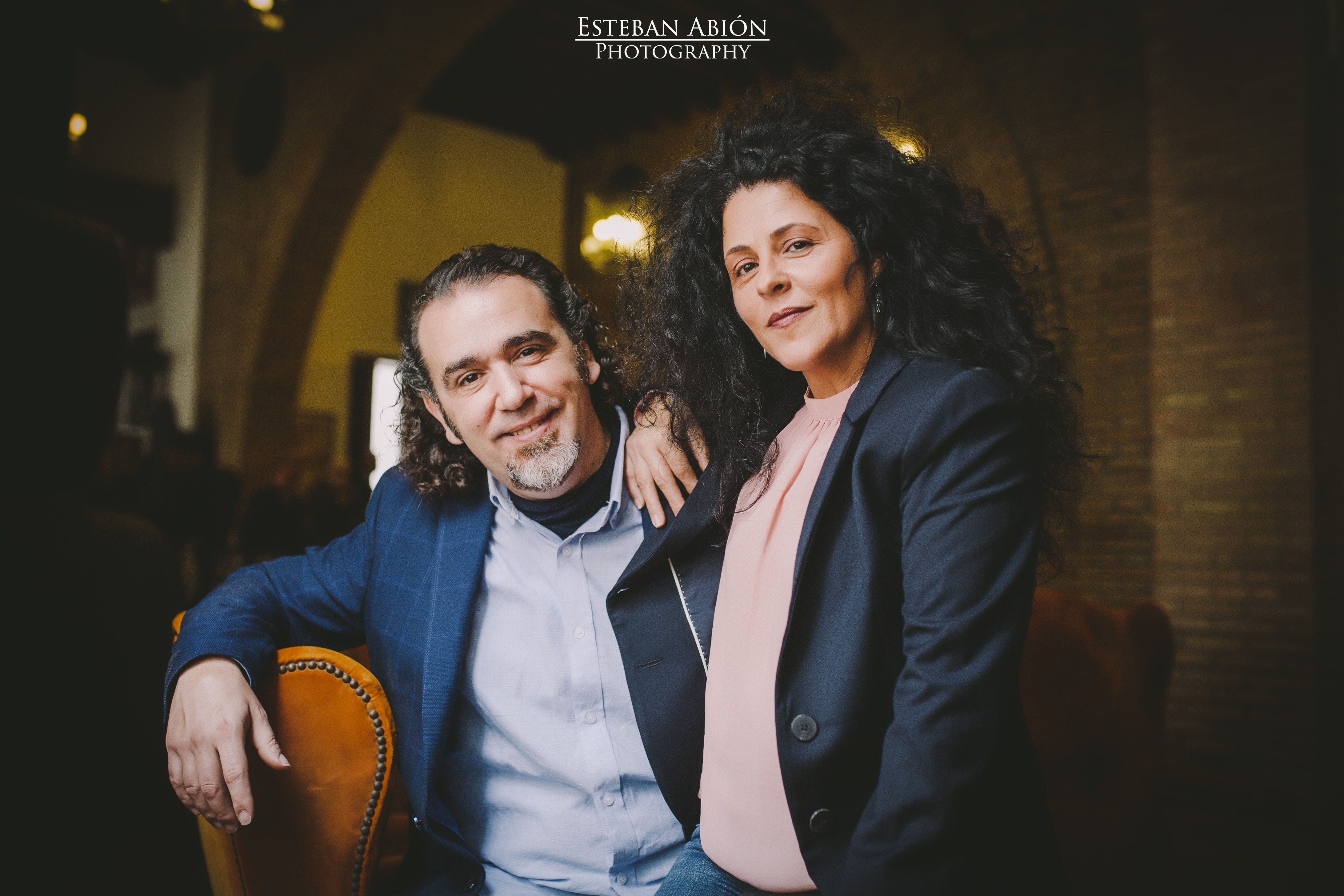 David Lagos y Melchora Ortega en una imagen de archivo - Esteban Abión