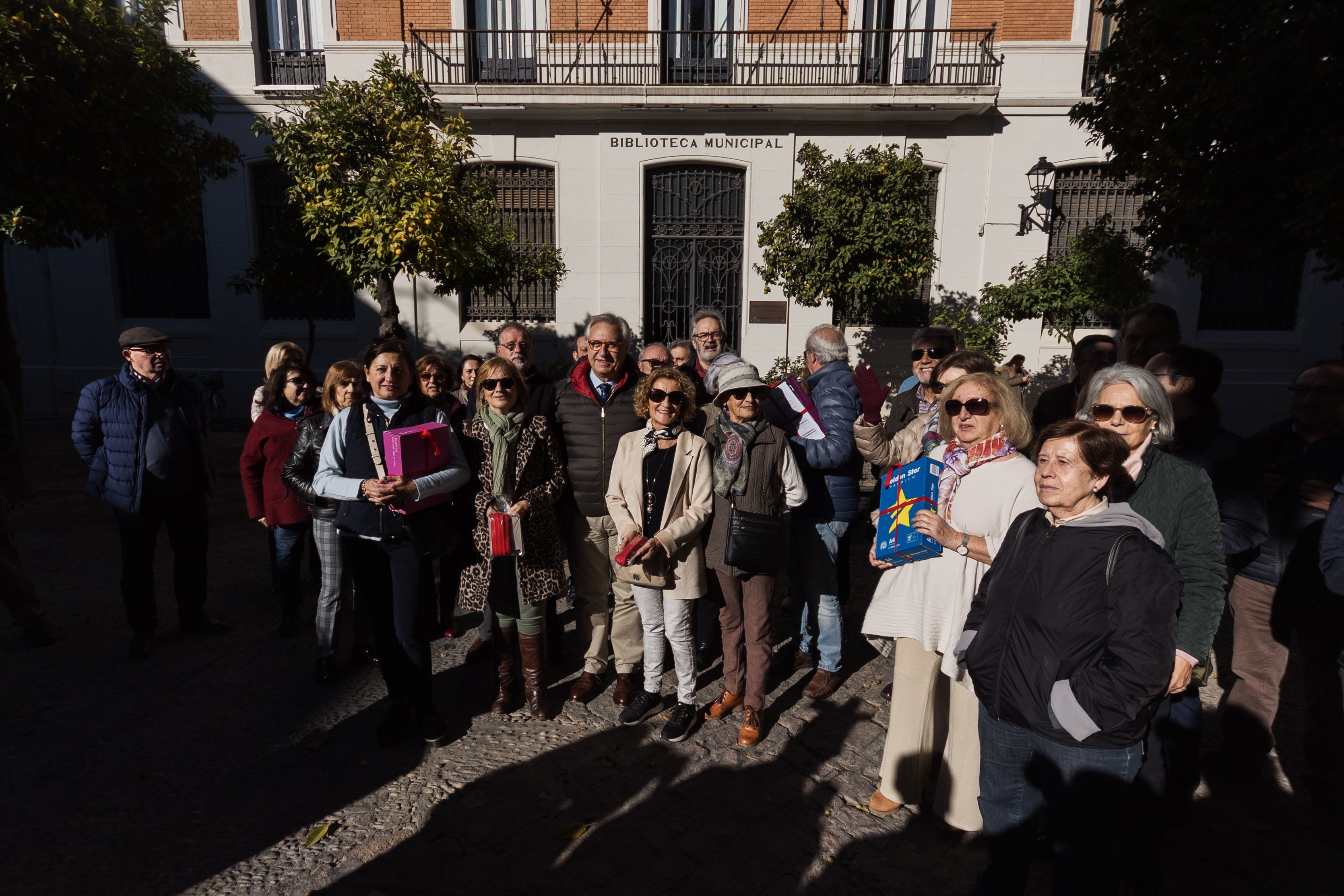 Imagen de archivo de una de las protestas por la conservación y mejora del Archivo Municipal de Jerez.
