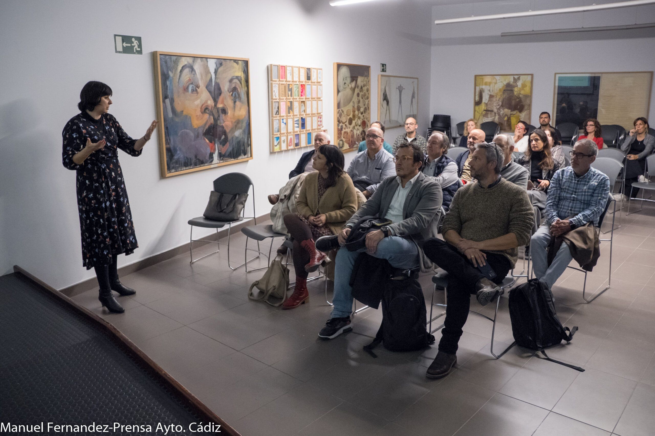 Imagen de la reunión celebrada en Cádiz para presentar la PACES.