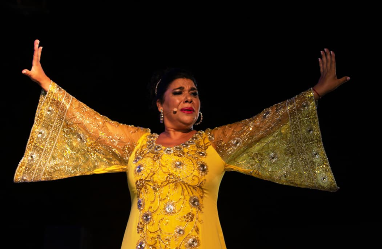Recital flamenco y filarmónico 'Las plegarias de Jerez'. La Macanita en una actuación.