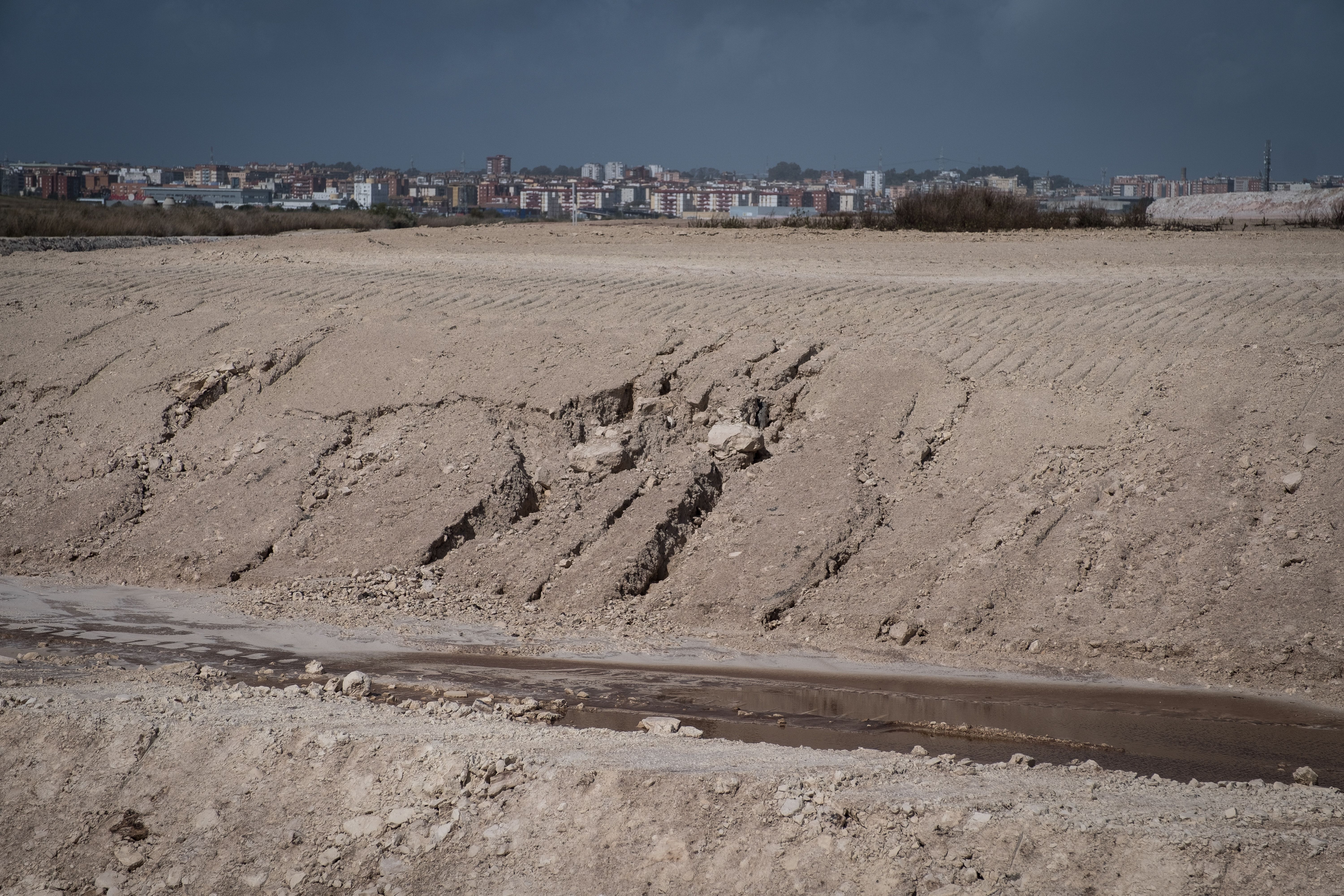 Filtraciones de las balsas de fosfoyesos de Huelva. GREENPEACE