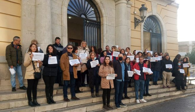 Protesta en Cádiz. CSIF