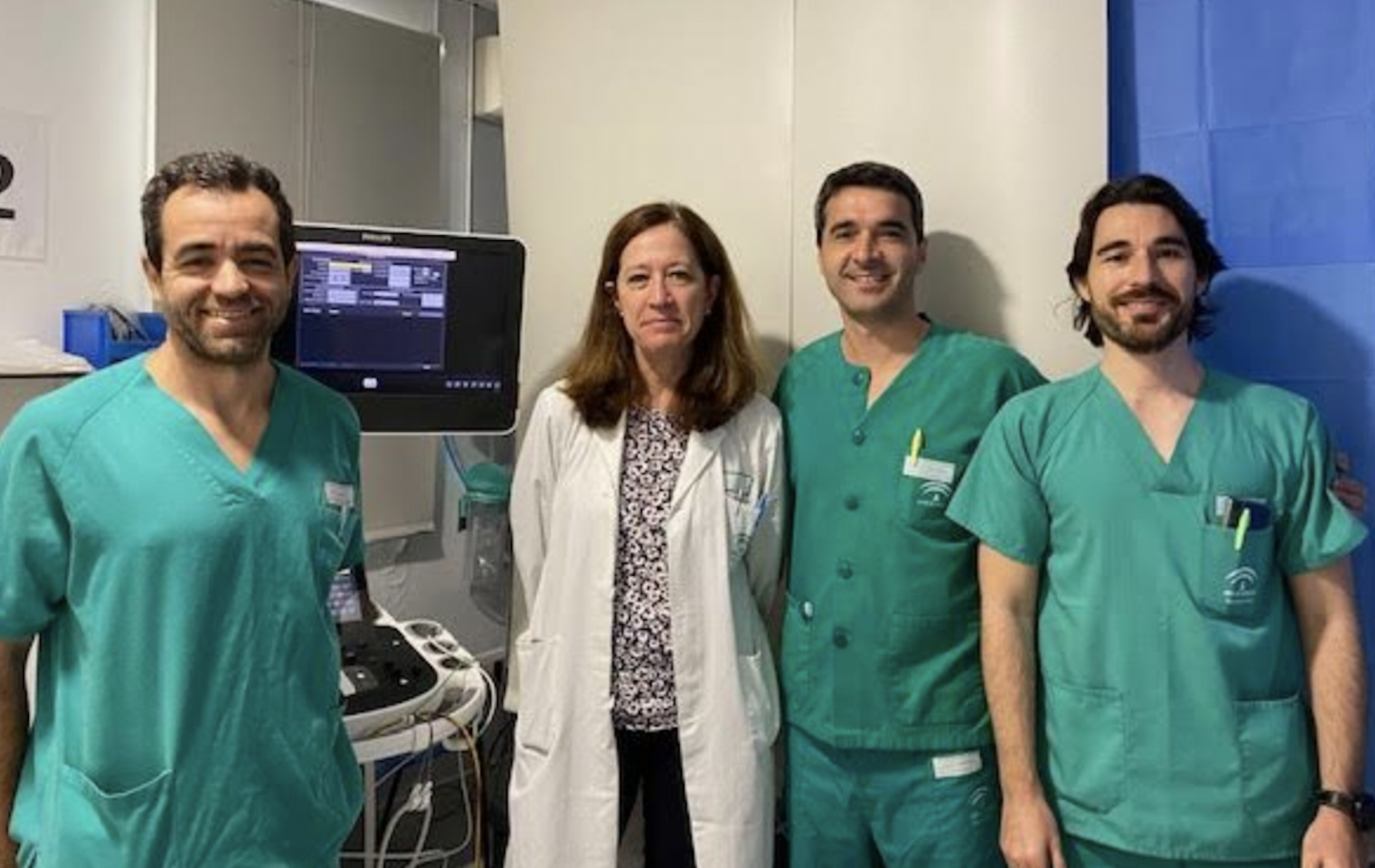 Equipo de la Unidad de Cardiología del Hospital Universitario de Jerez que ha recibido un premio nacional.