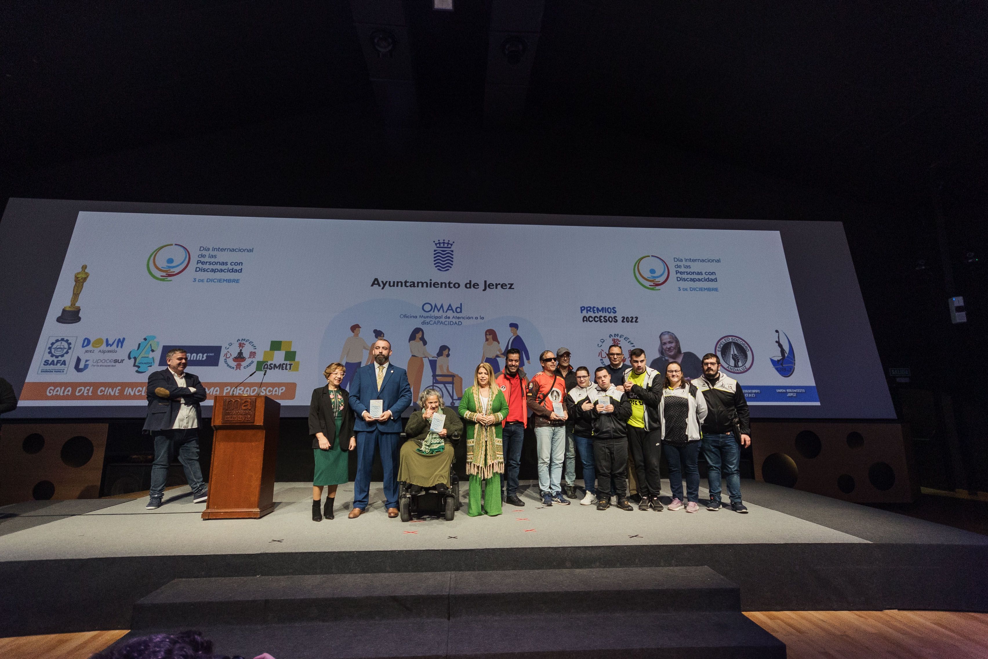 Gala por el día internacional de las personas con discapacidad Gala por el día internacional de las personas con discapacidad