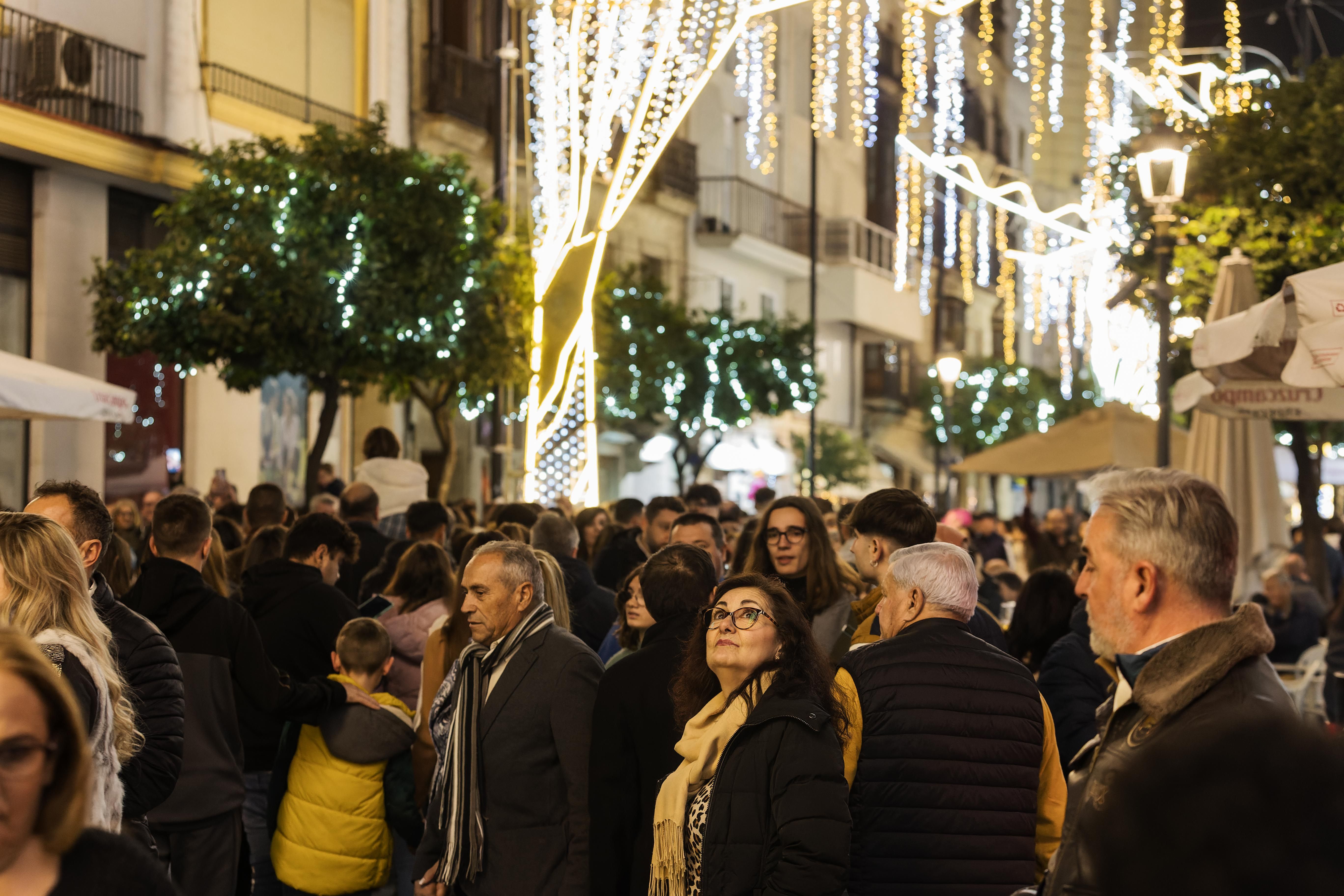 Encendido del alumbrado navideño en Jerez 6 Encendido del alumbrado navideño en Jerez 6