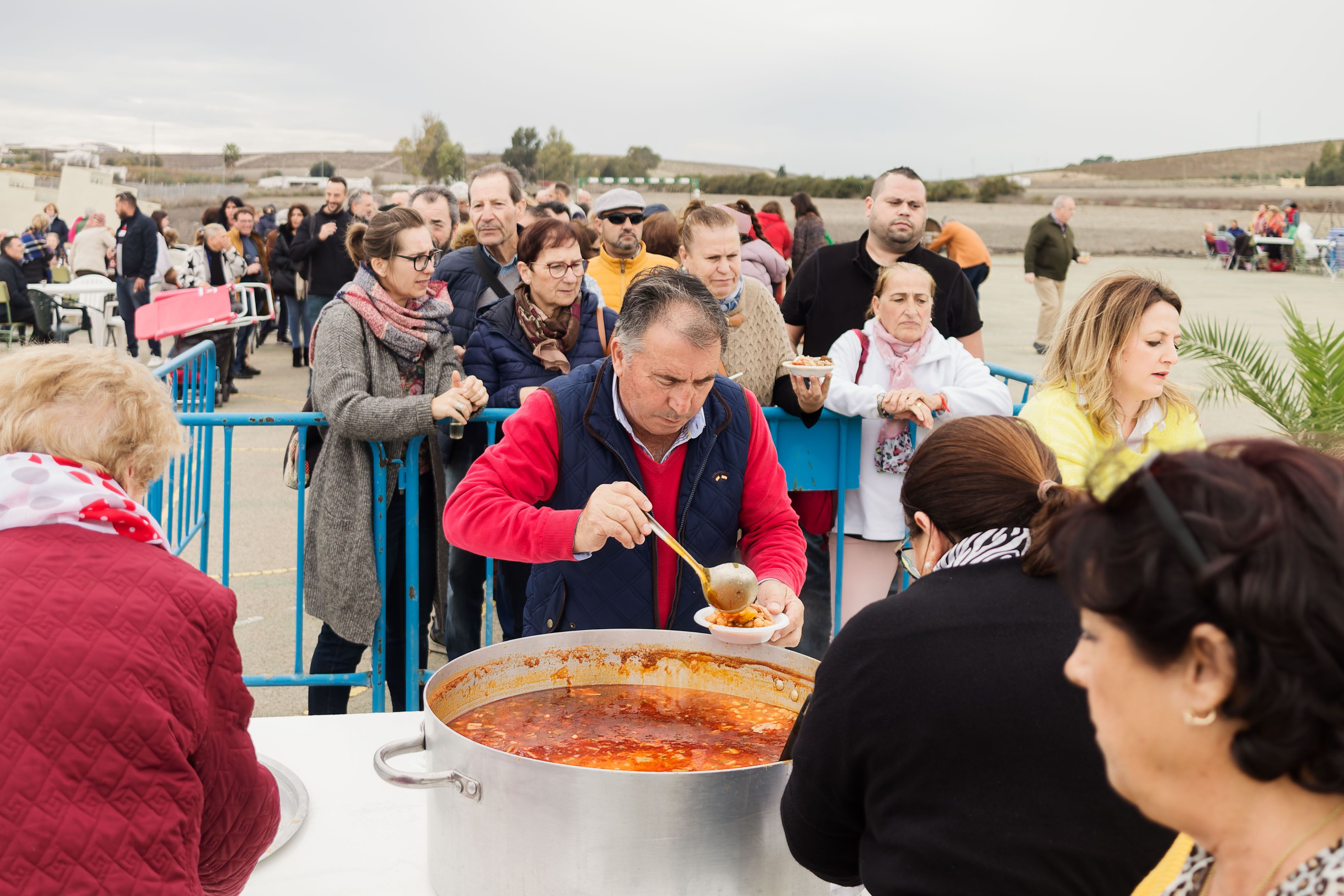 Imagen de la celebración de la Fiesta del Mosto en Las Tablas.
