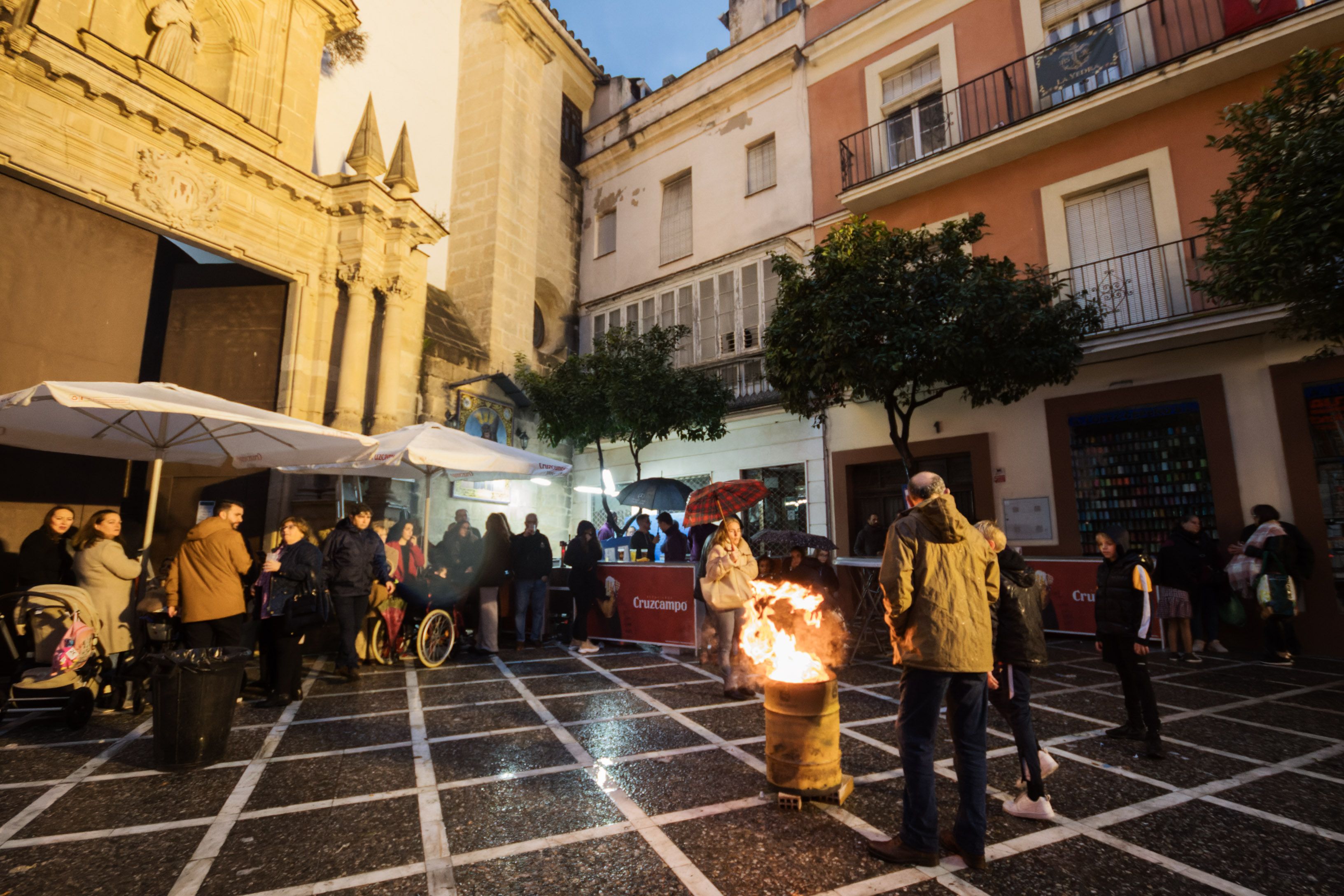 Recogida apresurada en la puerta de San Francisco