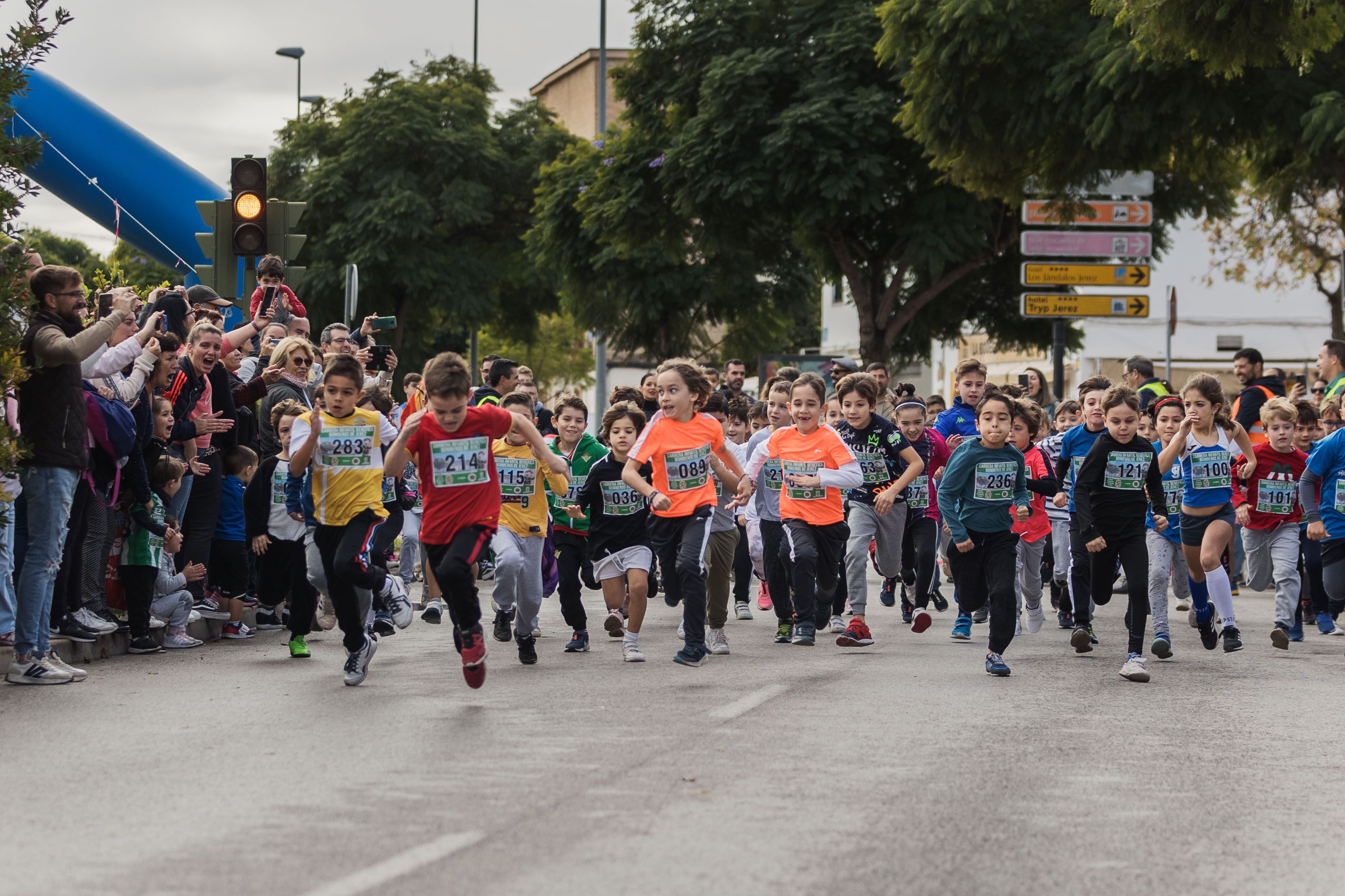 Carrera benéfica bomberos de Jerez Carrera benéfica bomberos de Jerez
