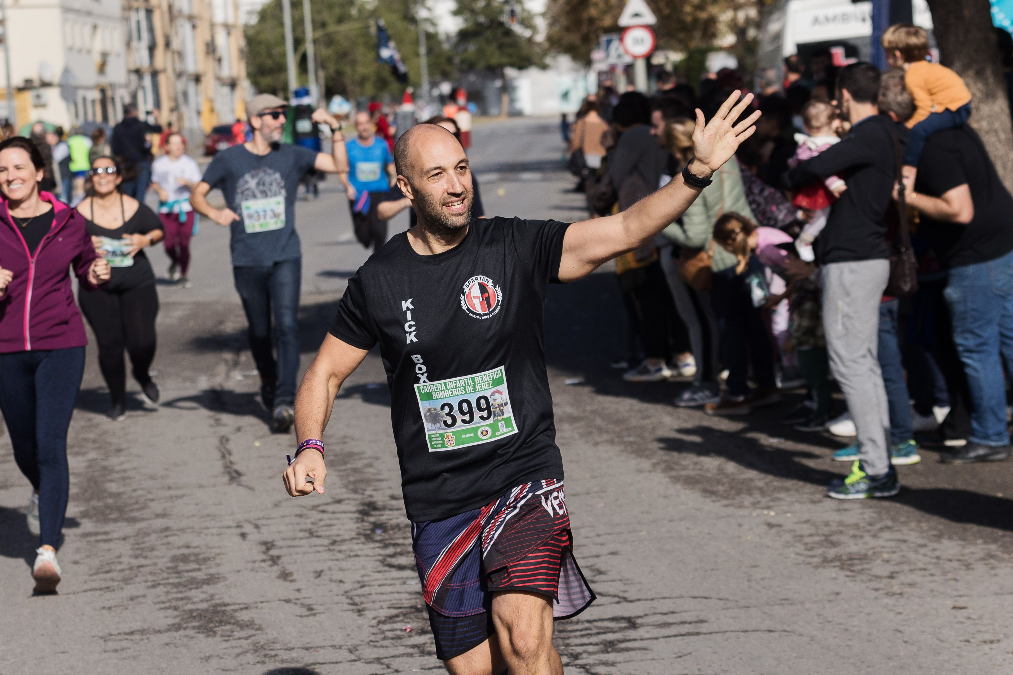 Carrera benéfica bomberos de Jerez Carrera benéfica bomberos de Jerez