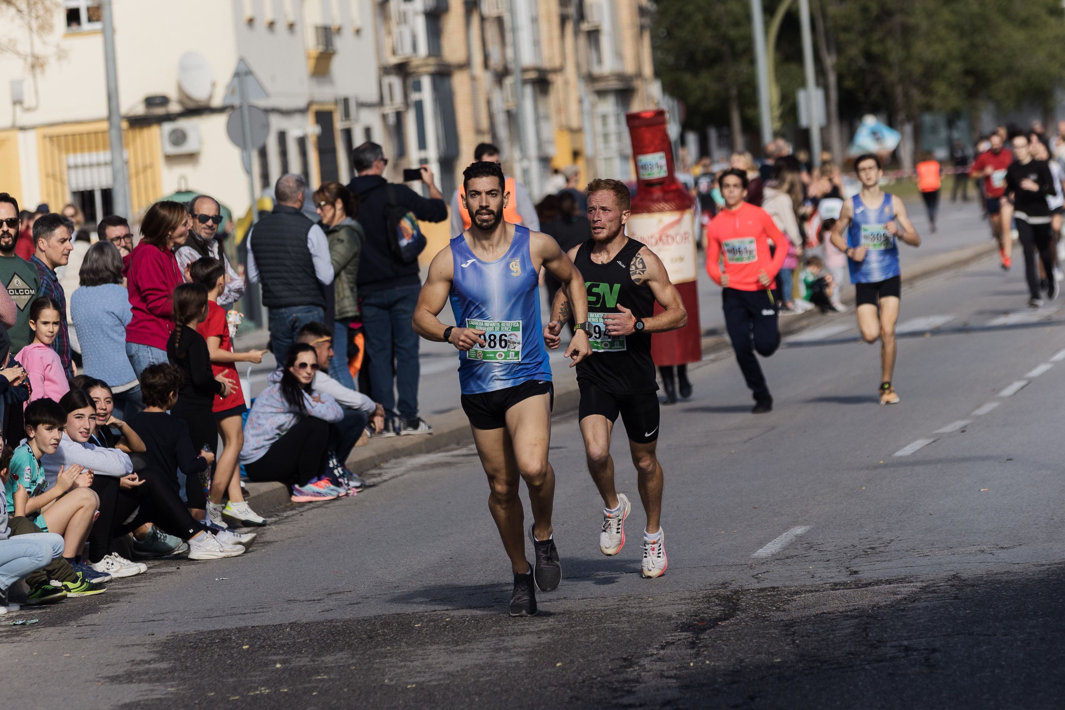 Carrera benéfica bomberos de Jerez Carrera benéfica bomberos de Jerez