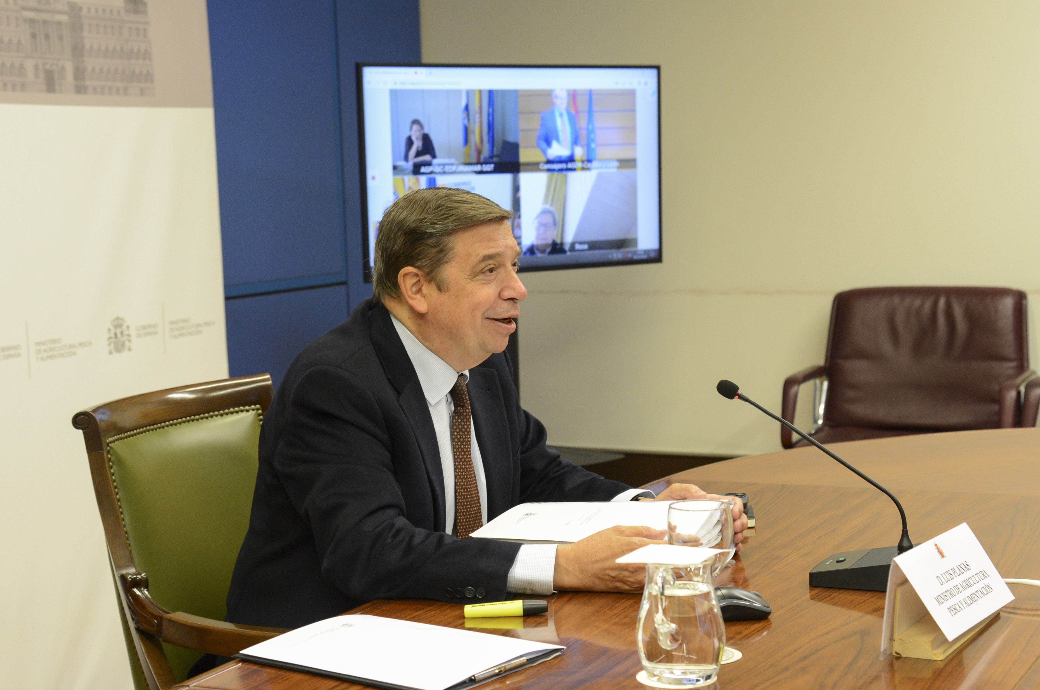 El ministro Luis Planas. MAPA