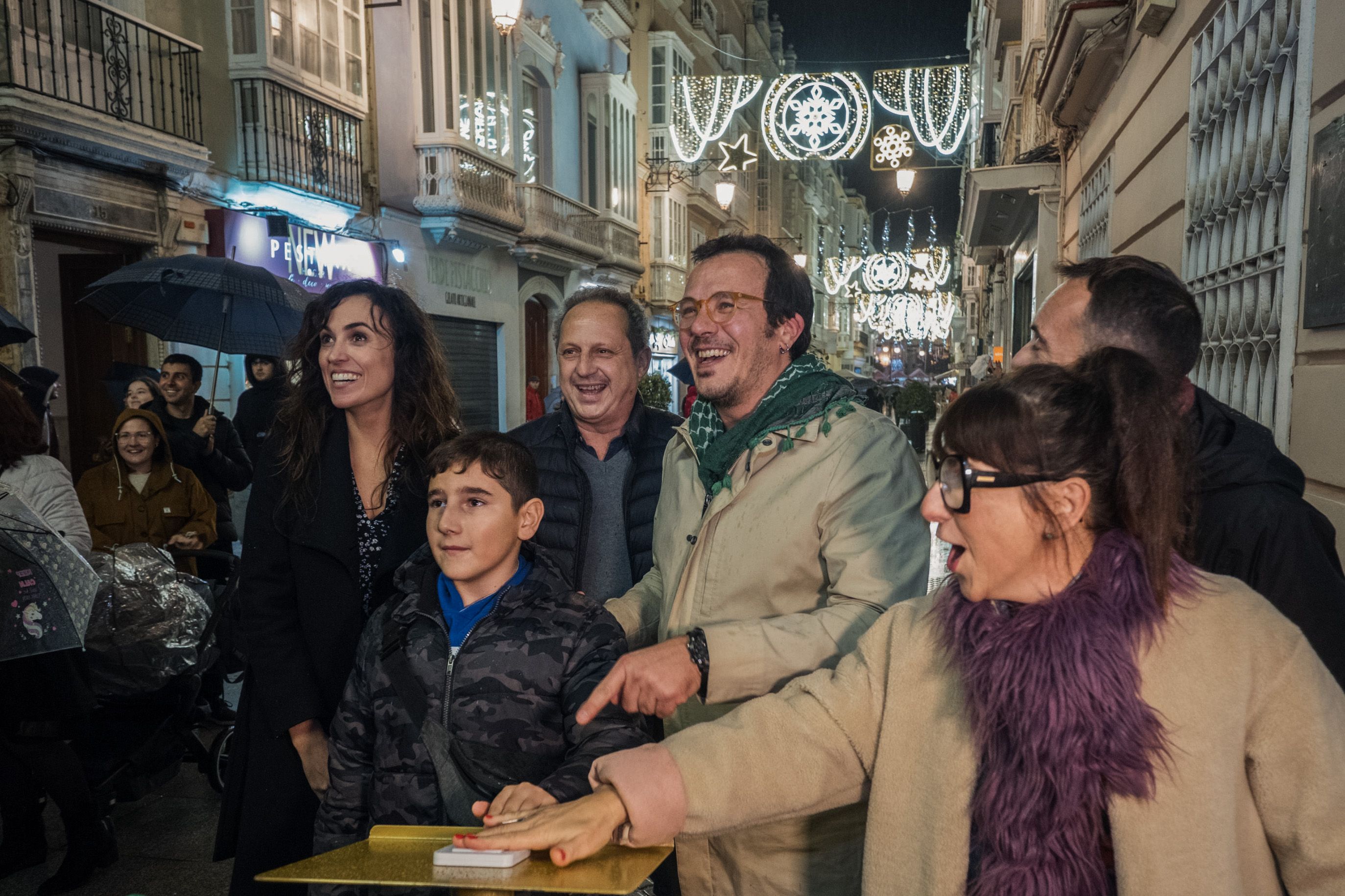 Inauguración del alumbrado de Navidad de Cádiz Inauguración del alumbrado de Navidad de Cádiz
