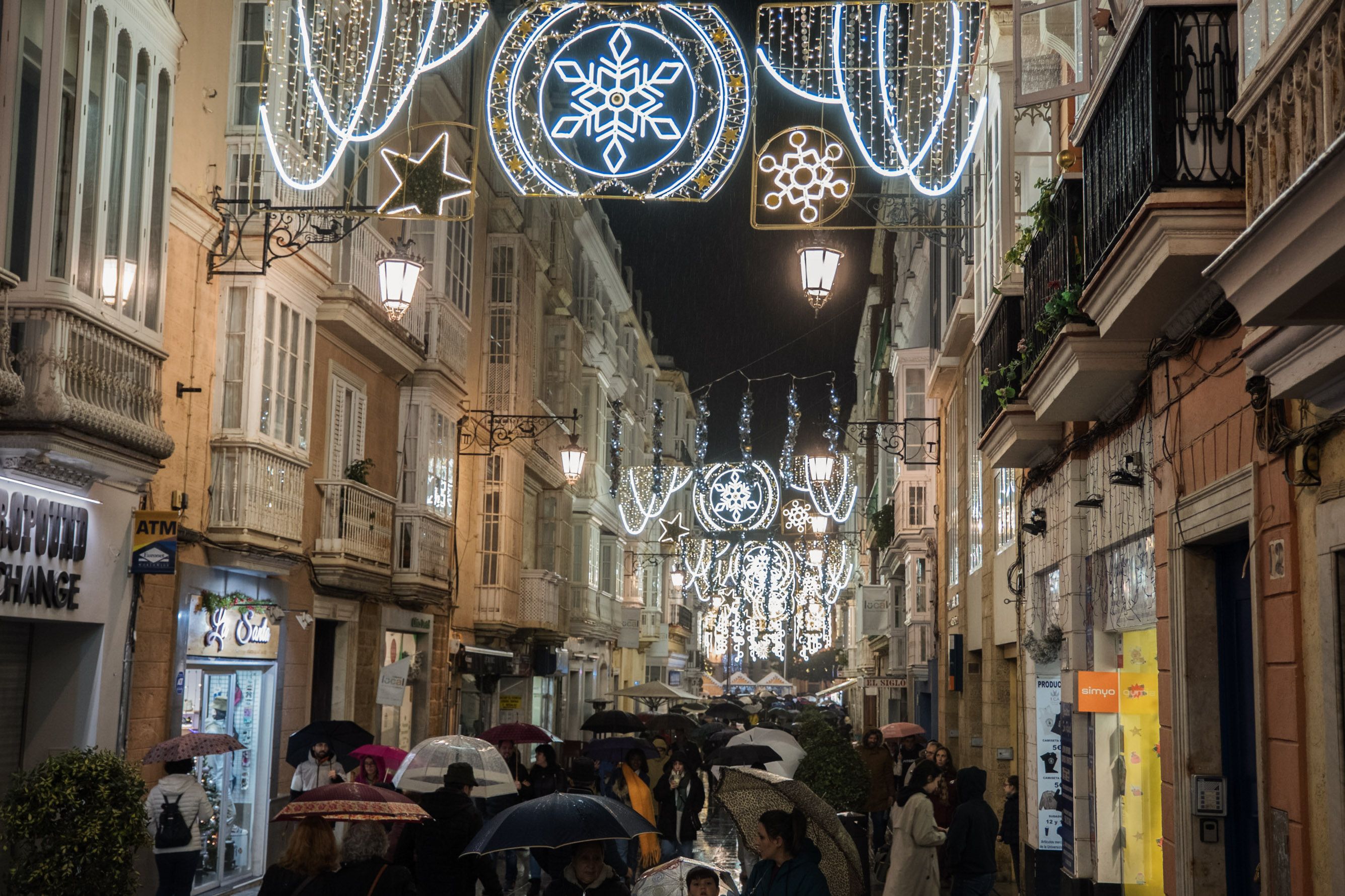 Inauguración del alumbrado de Navidad de Cádiz Inauguración del alumbrado de Navidad de Cádiz