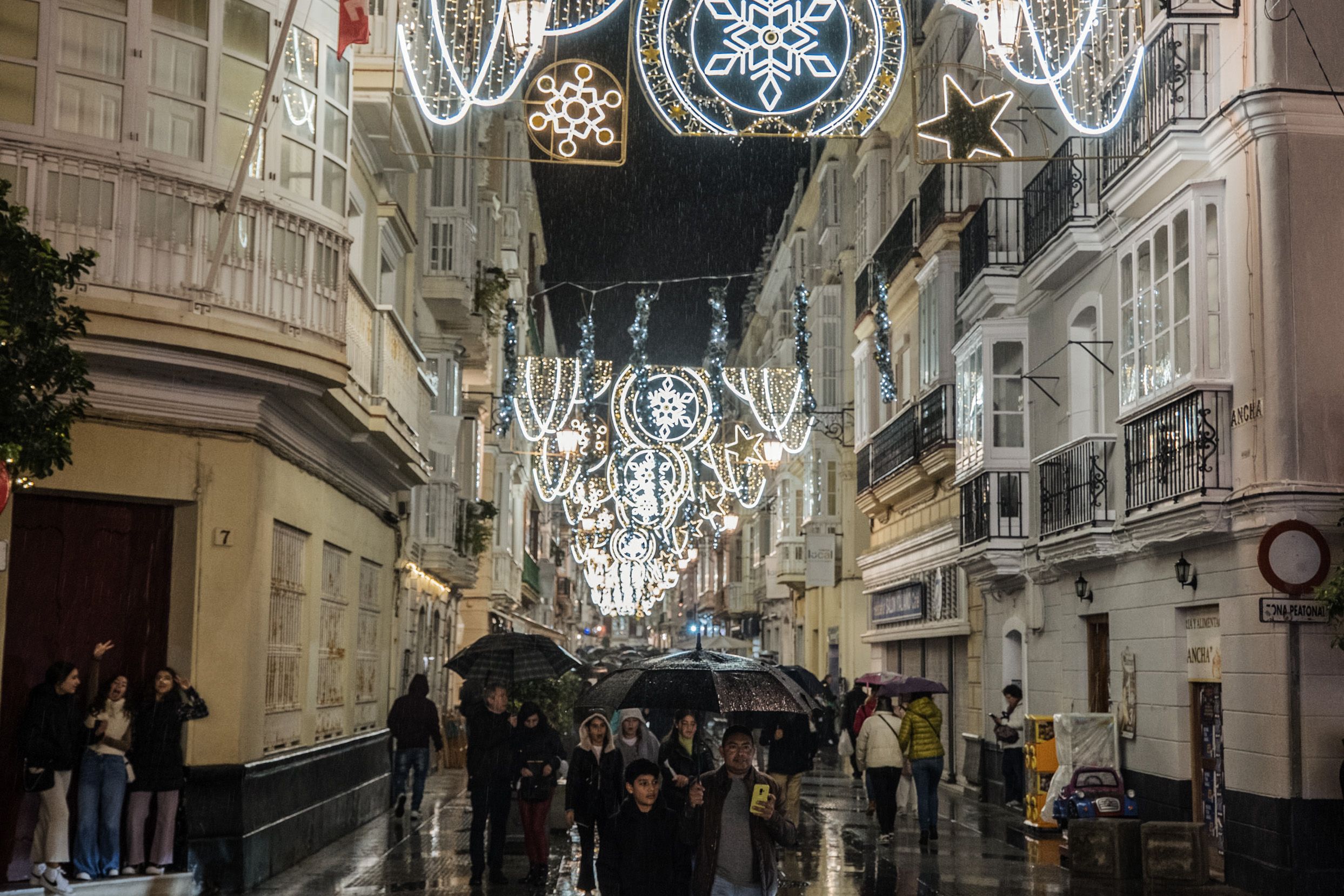 Inauguración del alumbrado de Navidad de Cádiz Inauguración del alumbrado de Navidad de Cádiz