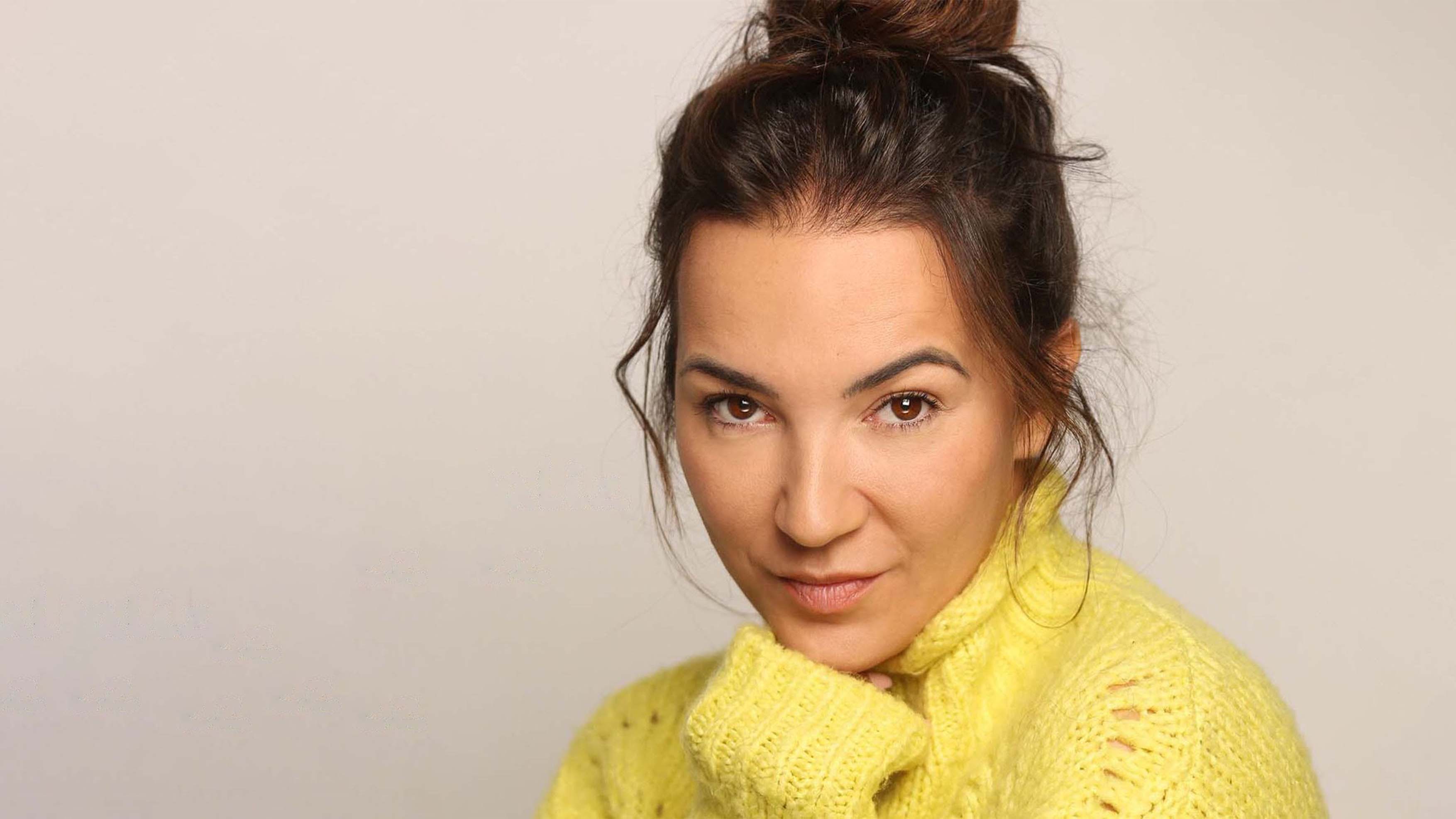 Estíbaliz Núñez, actriz y directora teatral de San Fernando, en una imagen de estudio. 