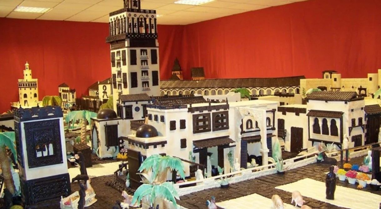 Belen de chocolate de Rute. 