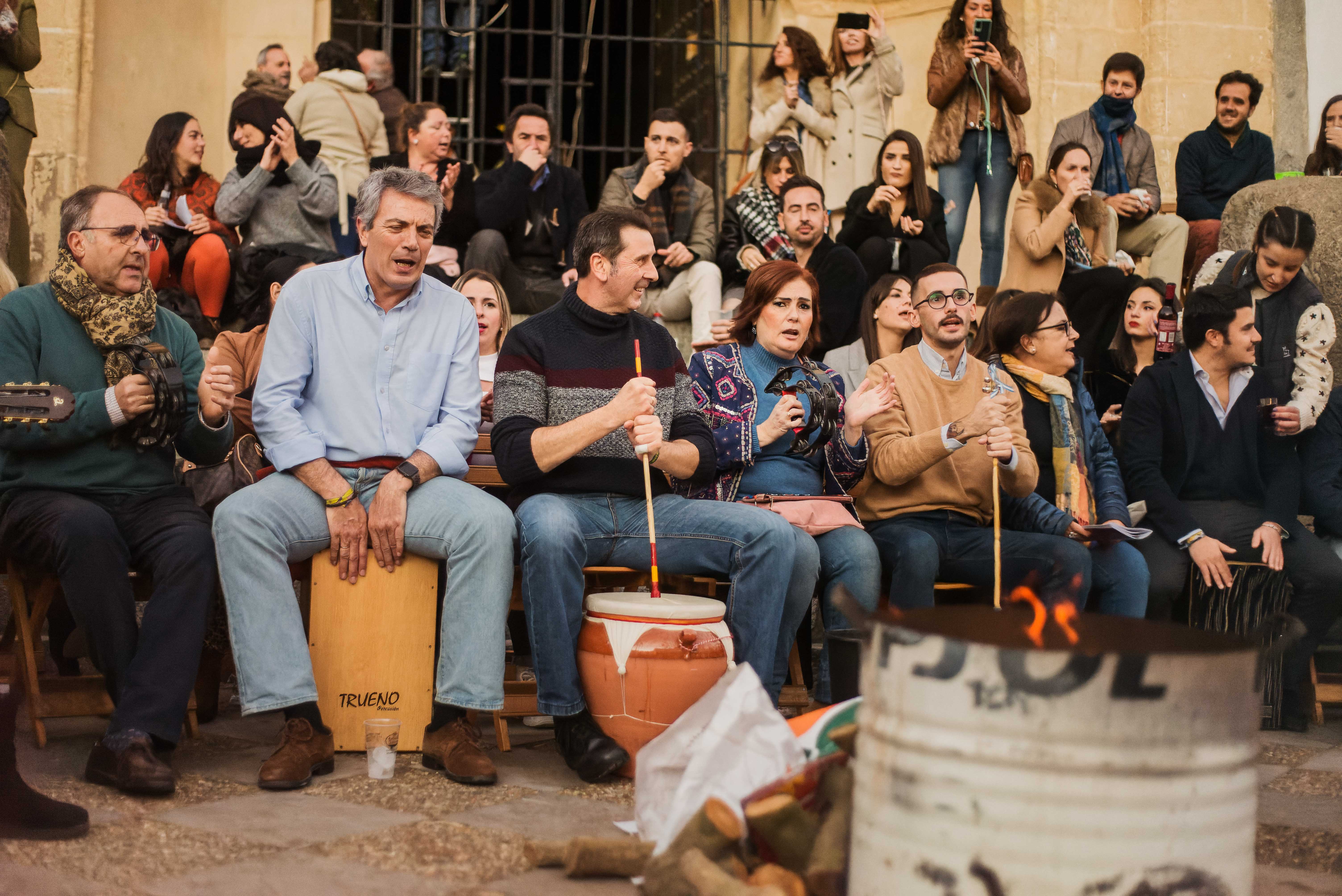 Una Zambomba de Jerez, en una imagen de una Navidad anterior.