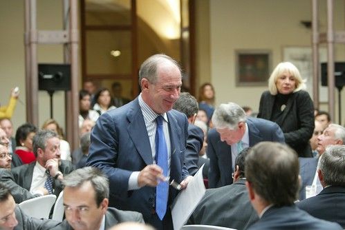 Rodrigo Rato en un acto en Cádiz en diciembre de 2009. PC