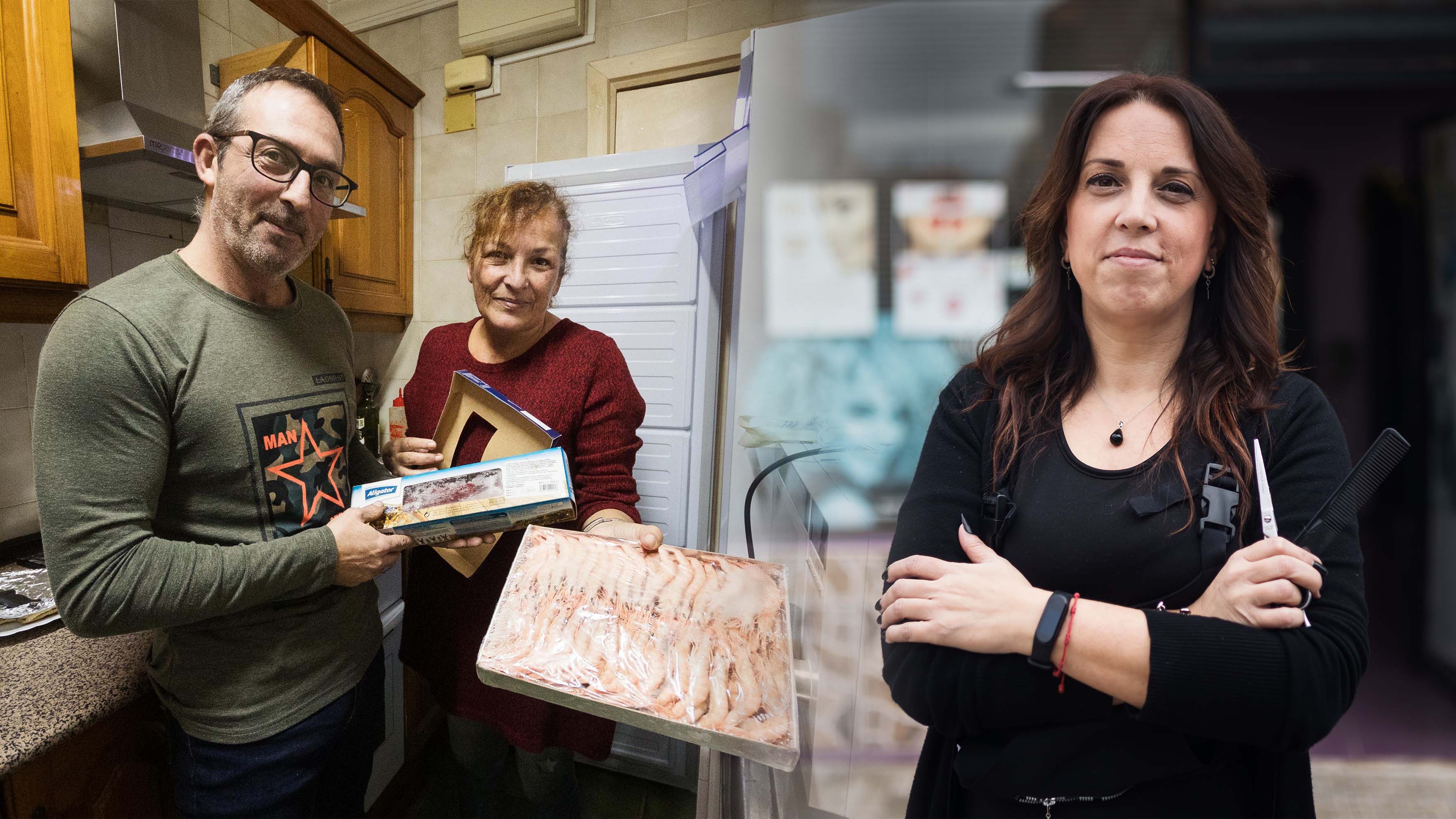 Ángel y Bego, y Anabel, hacen "malabares" para sortear la Navidad más cara de la historia.