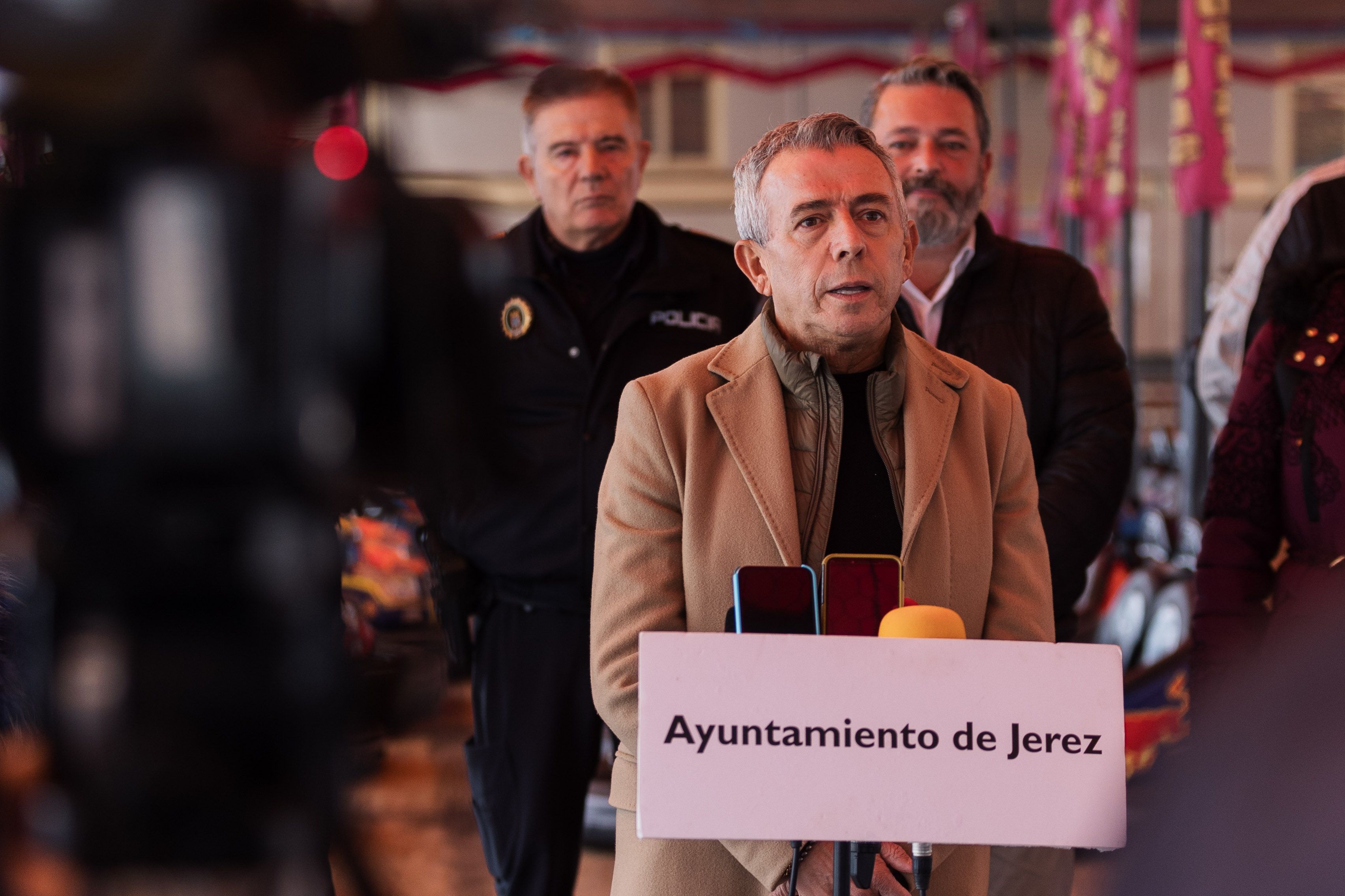'El Turronero', en su visita en diciembre del año pasado a Jerez con motivo de la Feria de la Navidad que él financió.