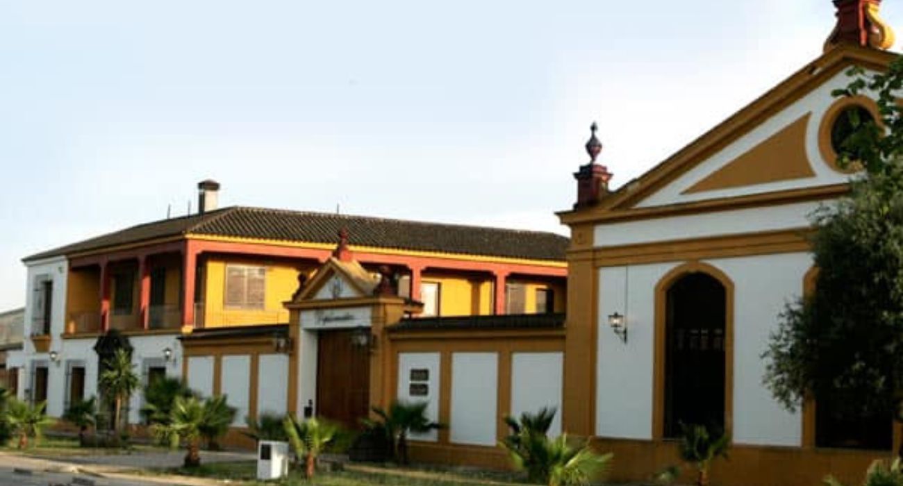 La bodega Los Diplomáticos donde se celebró la mega Zambomba que acabó siendo desalojada el viernes.