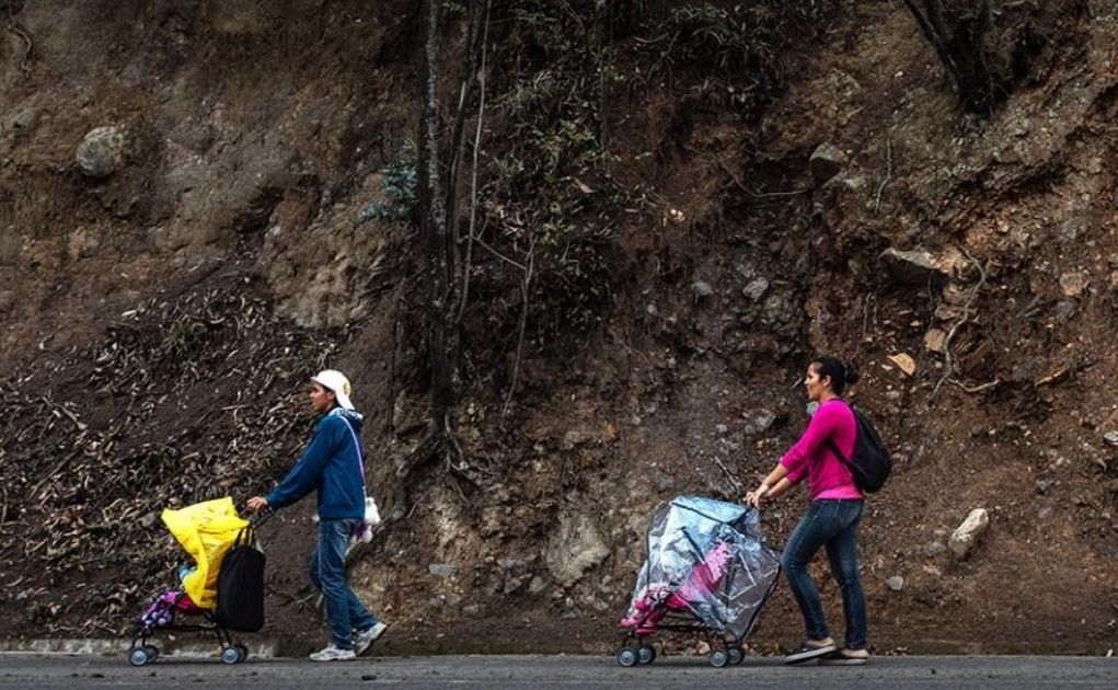 Dos jóvenes migrantes. ONU OIM