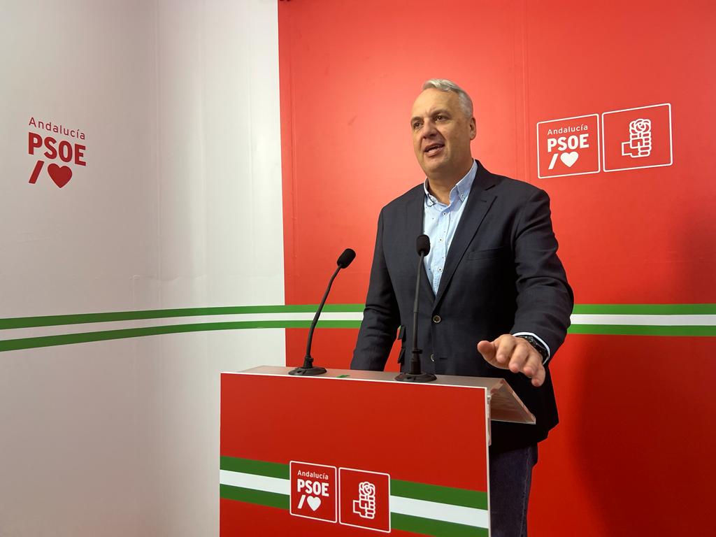 El secretario general del PSOE de Cádiz, Juan Carlos Ruiz Boix. PSOE