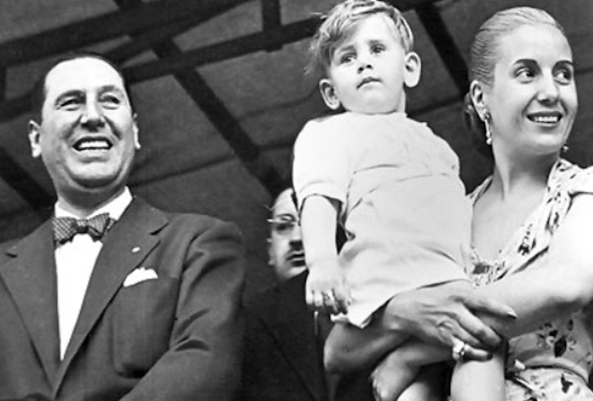 Perón y Evita.   BIOGRAFÍASYVIDAS