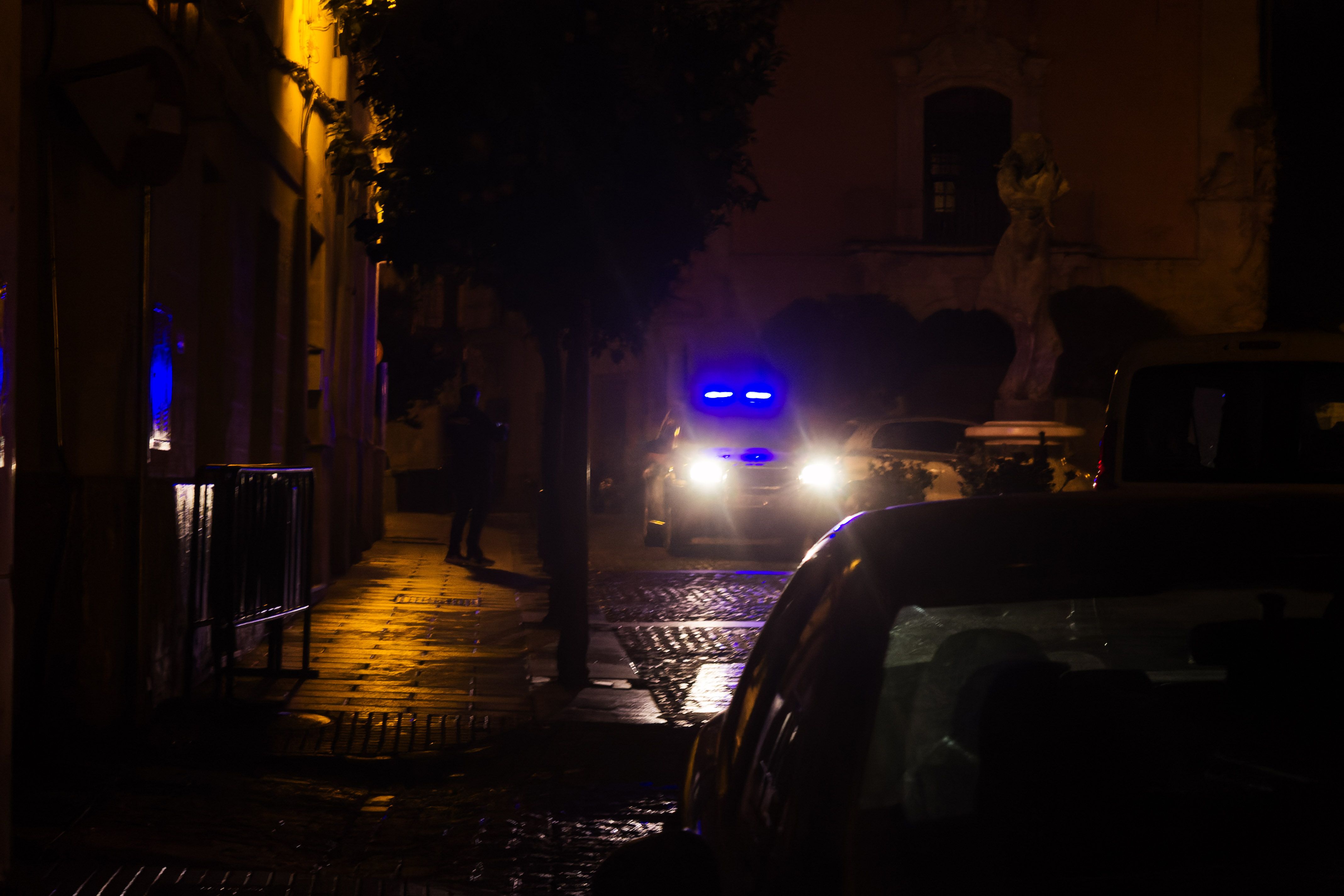 Policía en Jerez, en una imagen de archivo.