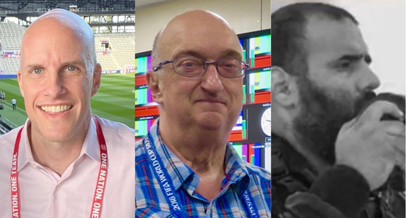 Grant Wahl, Roger Pearce y Halid Al-Misslam, los tres periodistas que han muerto en el Mundial de Catar. Grant Wahl, Roger Pearce y Halid Al-Misslam, los tres periodistas que han muerto en el Mundial de Catar.