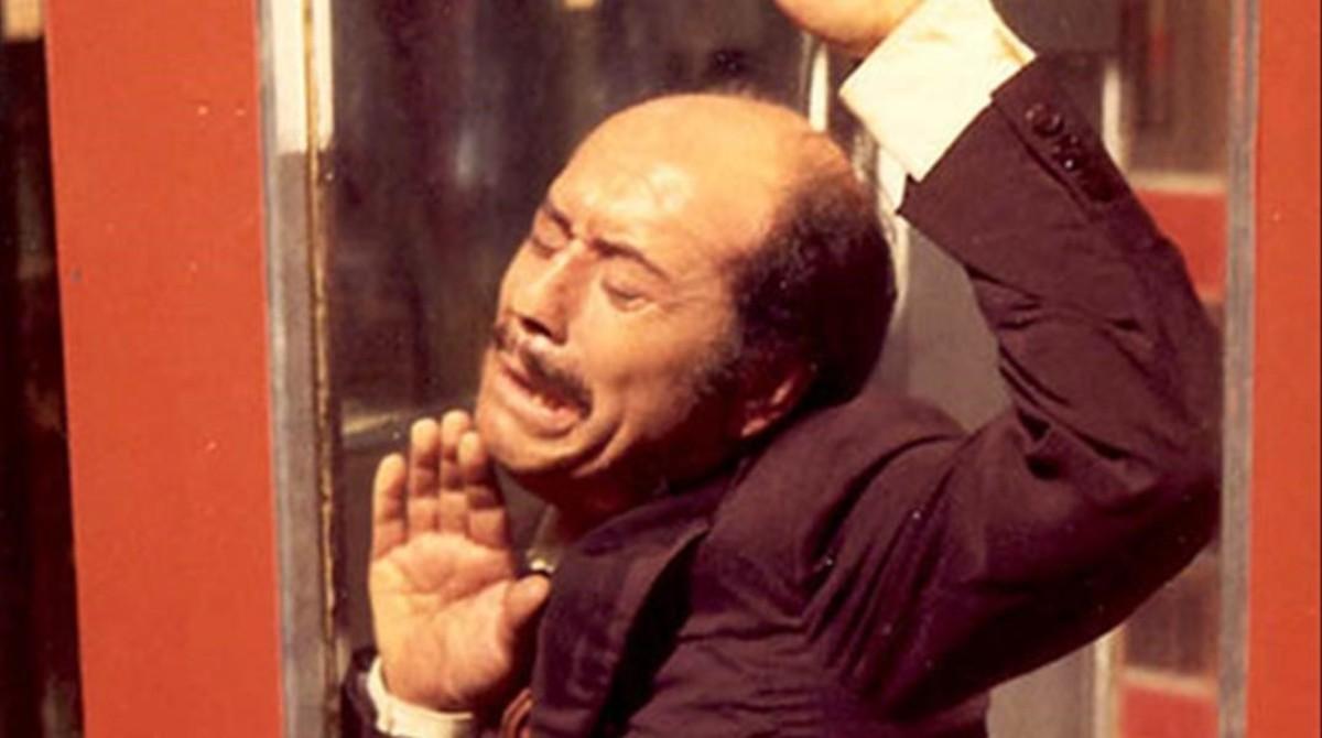 'La Cabina’ cumple medio siglo de su estreno: la película que estremeció a España. En la imagen, José Luis López Vazquez es una de las escenas del mediometraje.